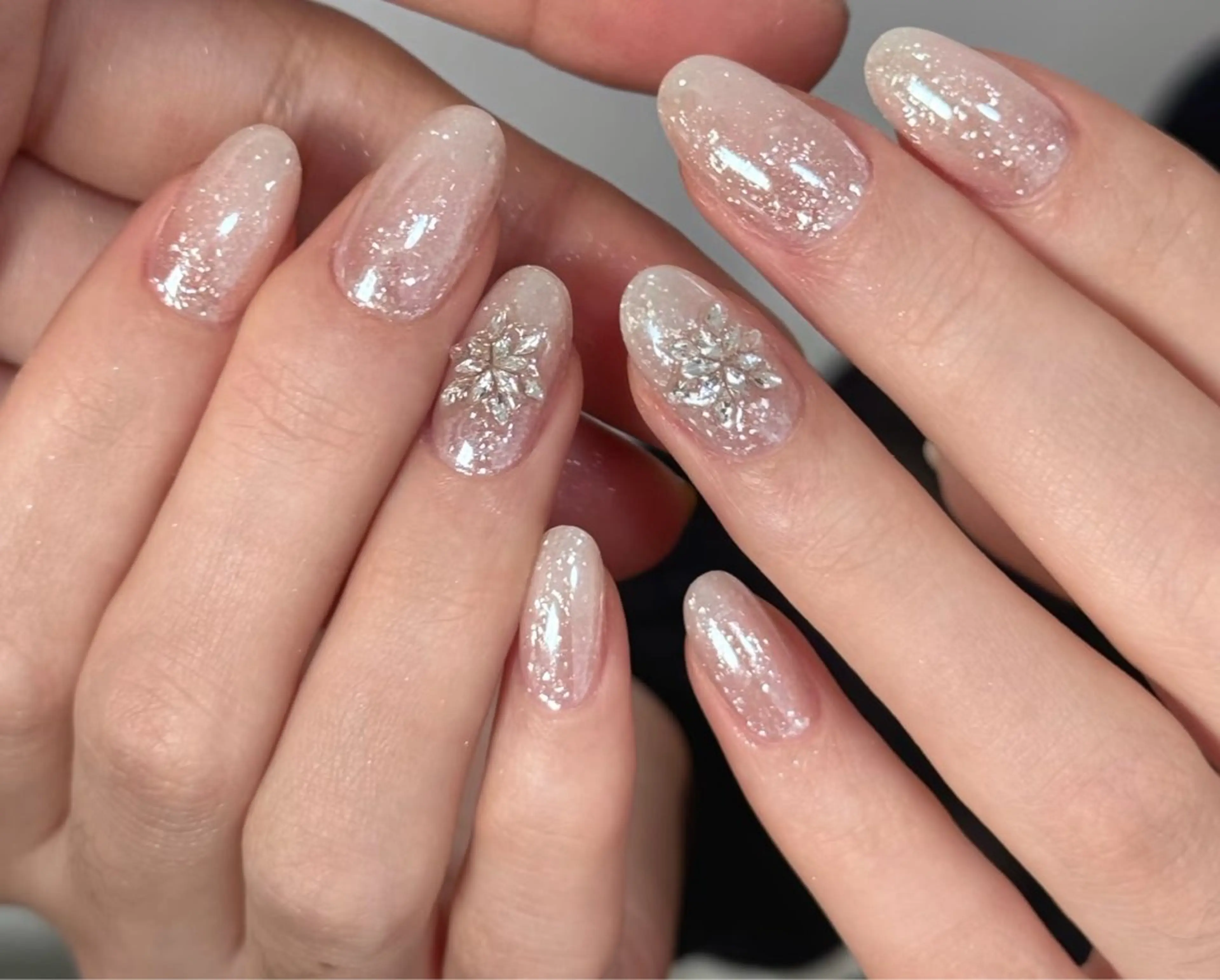 ネイル キラキラネイル ラメ(グリッター) ハンドネイル Vanilla ネイルサロン　西川口のネイルデザイン