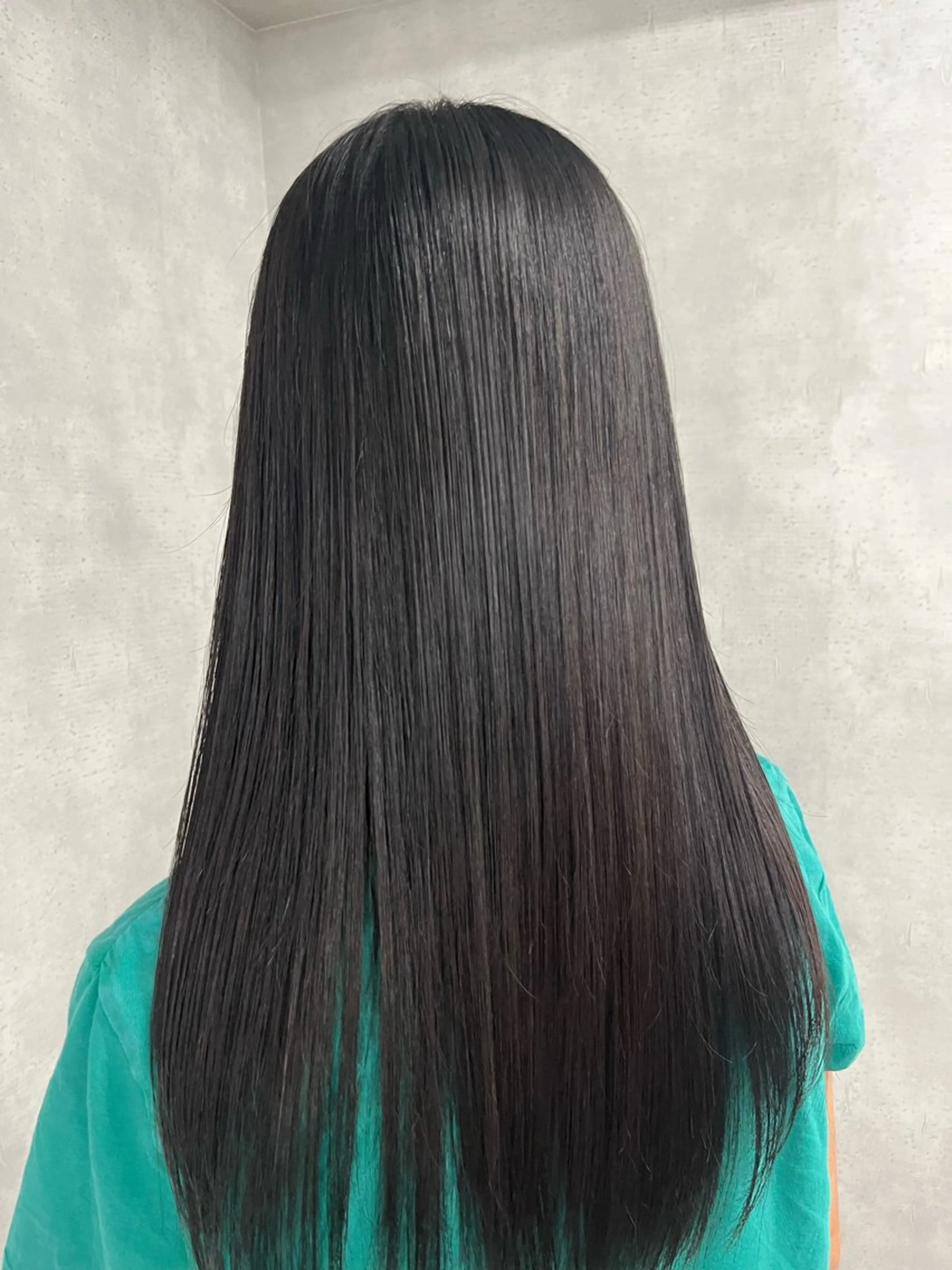 ロング パーマ 縮毛矯正 anon Loemのヘアスタイル