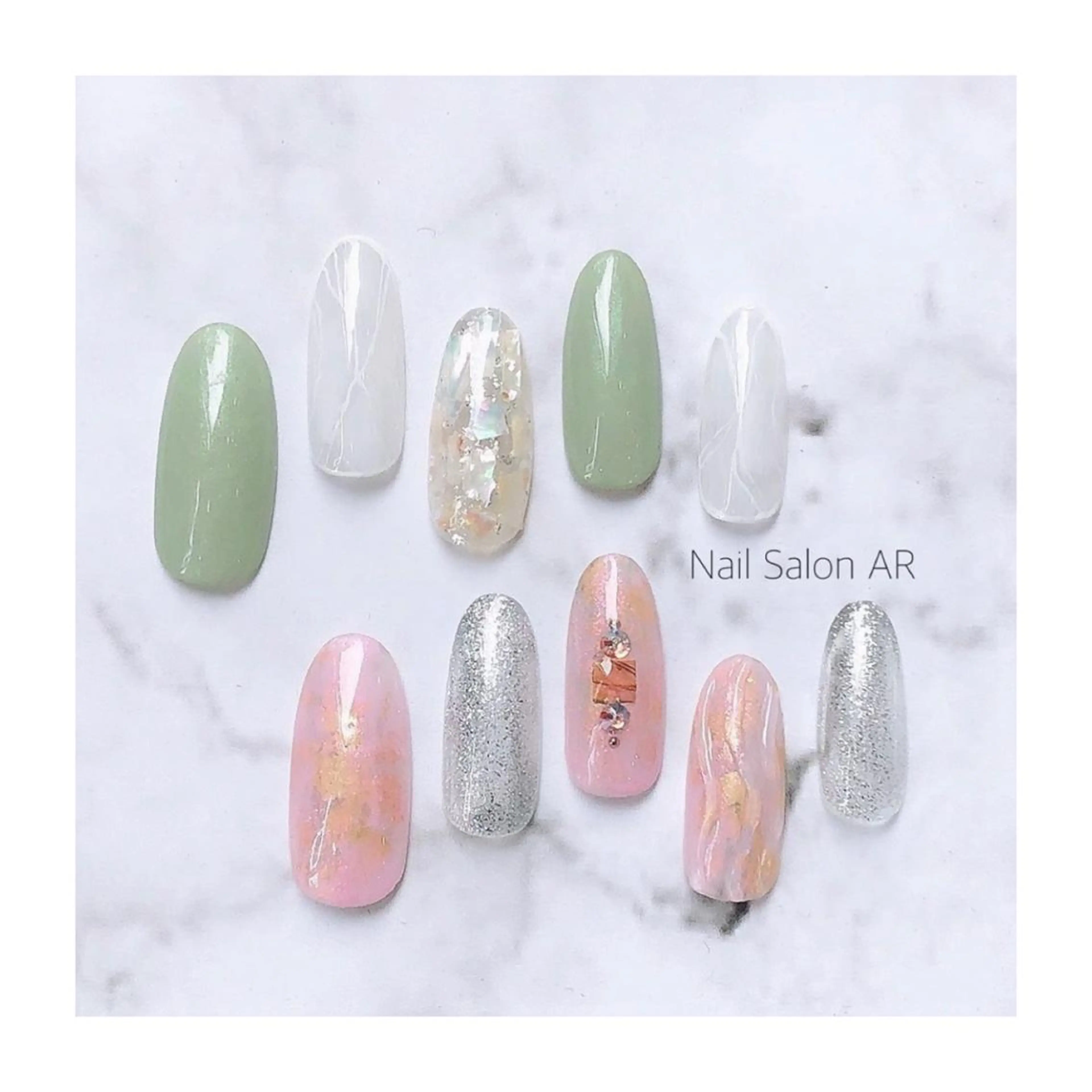 ネイル ネイルサロンAR 聖蹟桜ヶ丘店のネイルデザイン