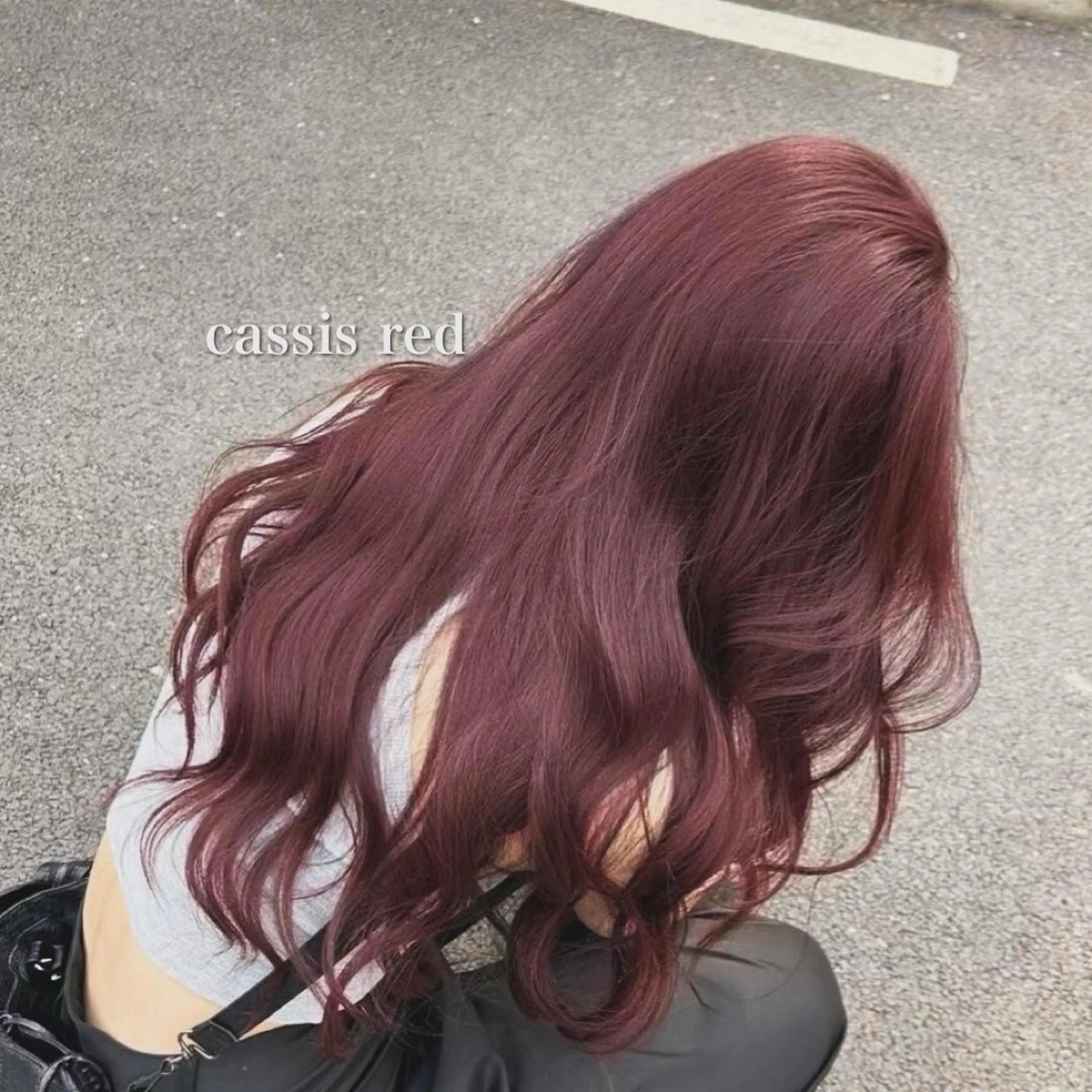 ロング くすみミルクティー／ ブラウン🪡TOWAのヘアスタイル