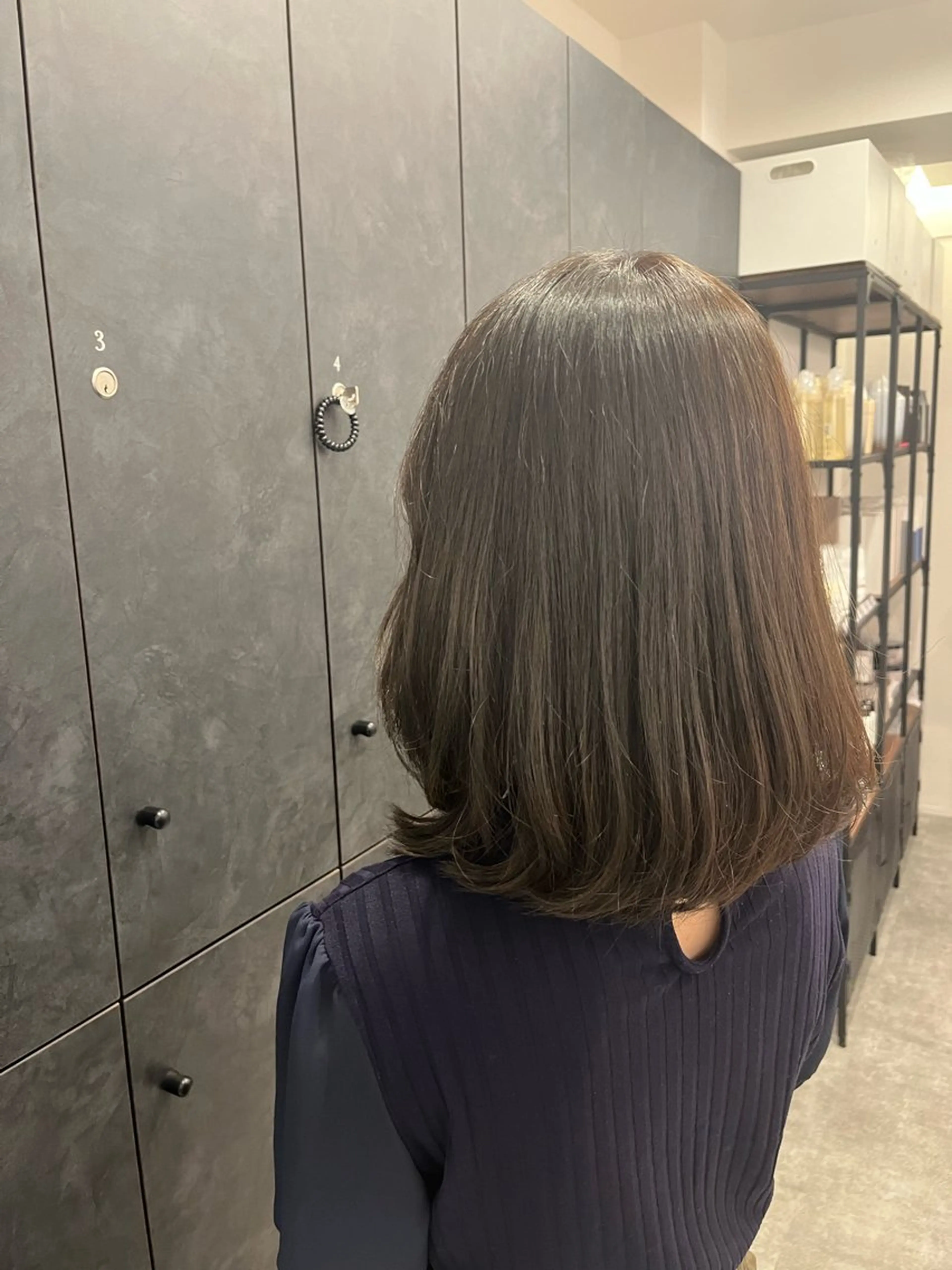 ミディアム カラー 塚田 直太郎のヘアスタイル