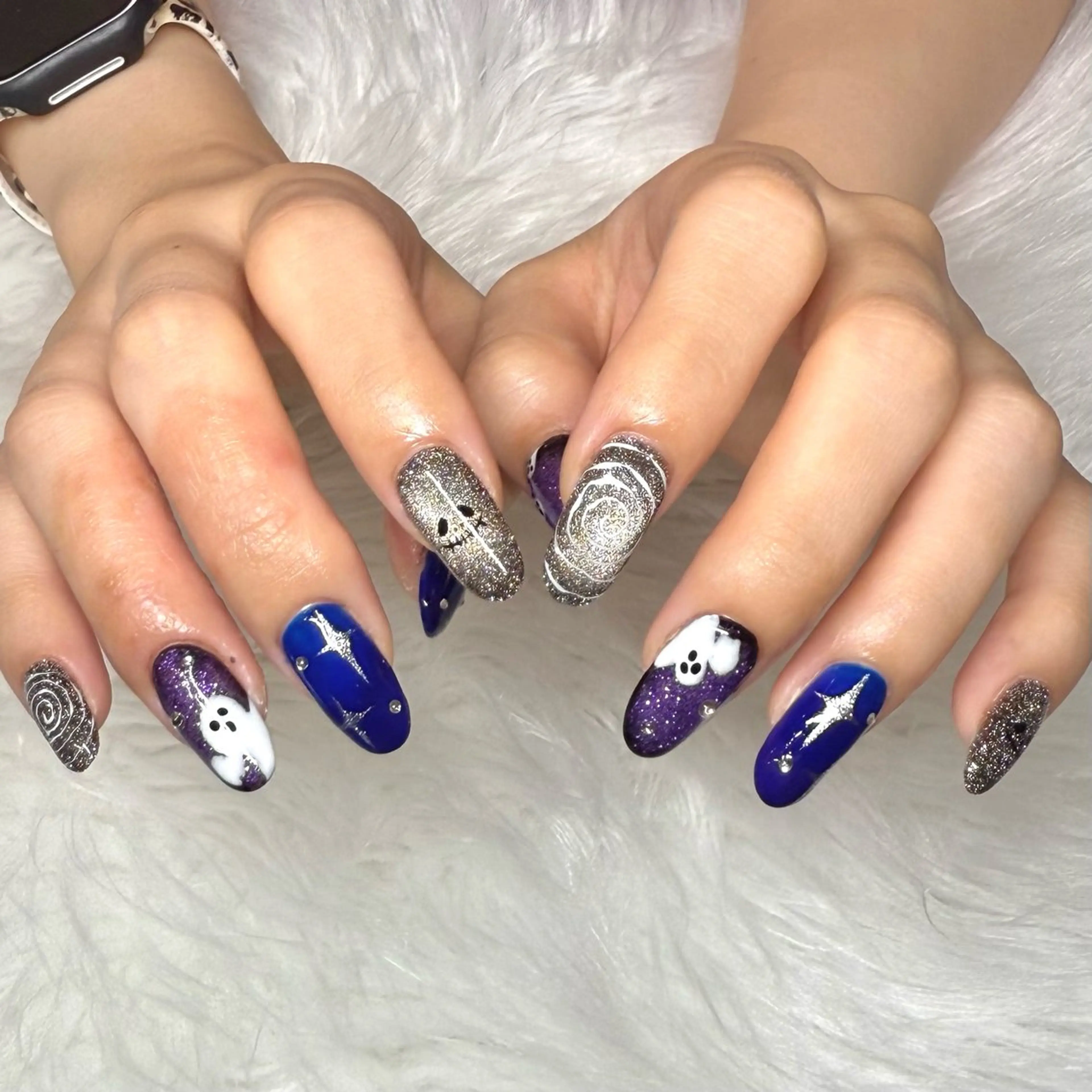 ネイル ハンドネイル AURORA eyelash&nail salon アメ村店所属・🌏AURORA | RiRi🪐のネイルデザイン