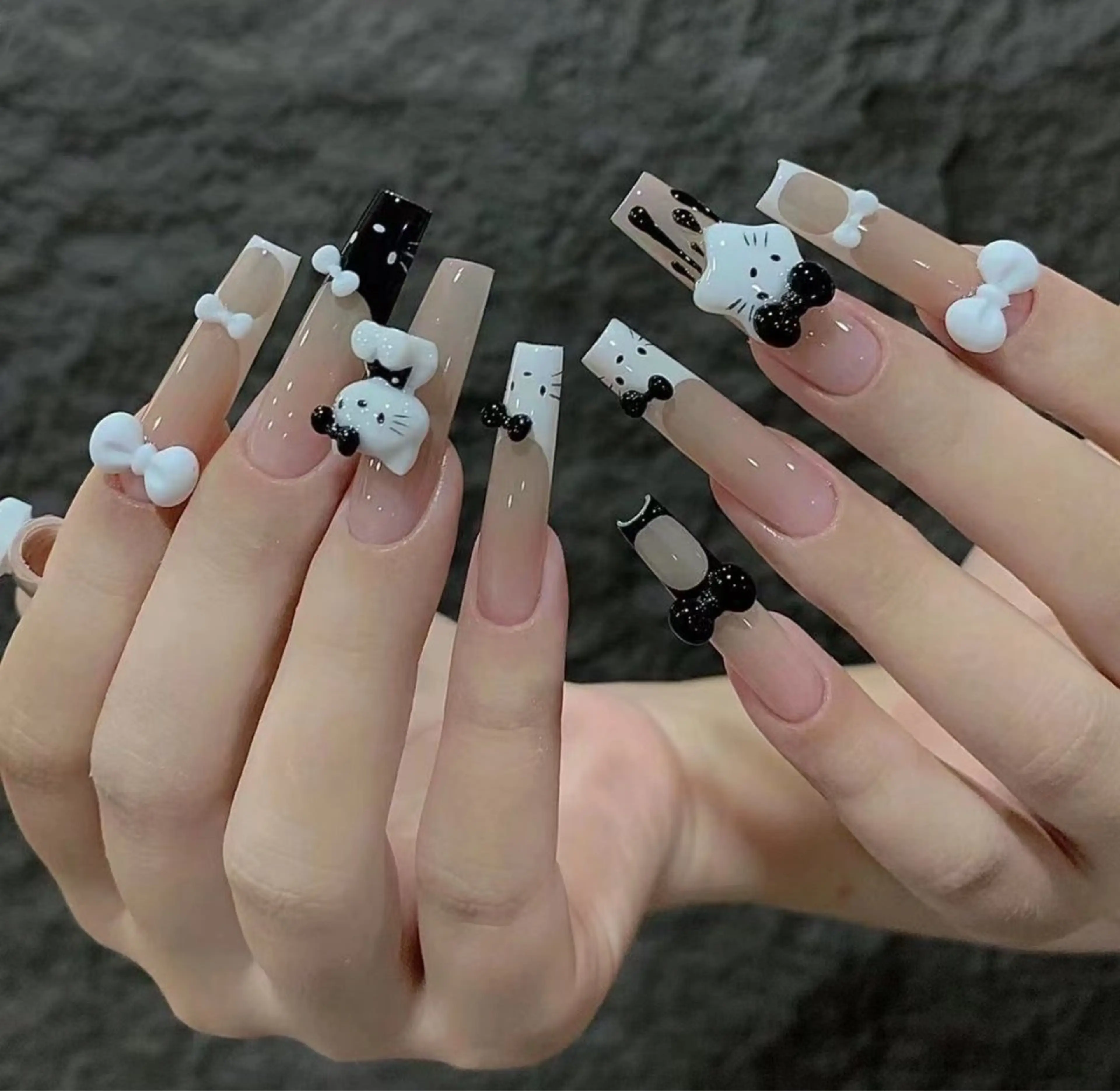 ネイル 長さだし専門店 M2　rikaのネイルデザイン