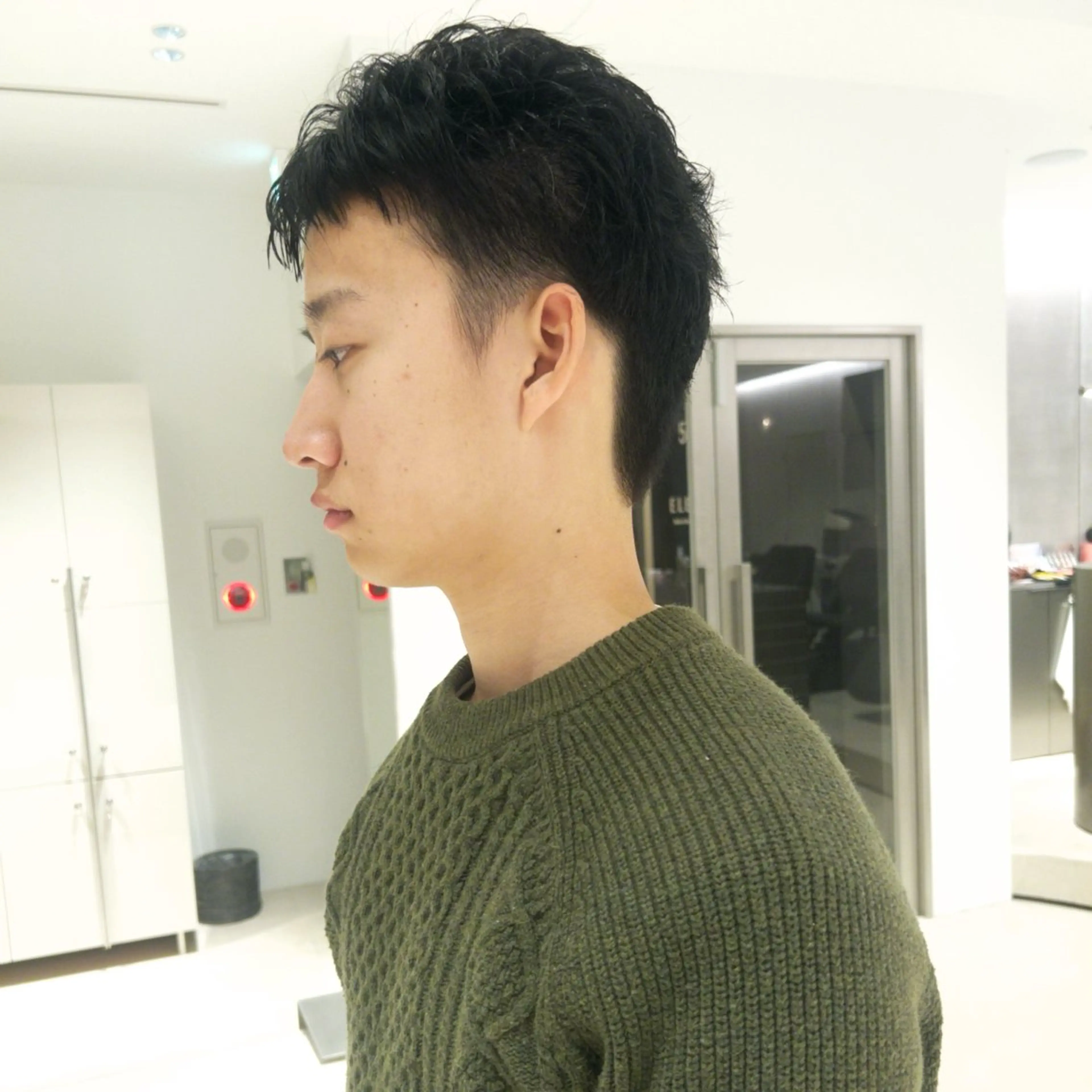 メンズ 刈り上げ カット Wカラー/ボブ/ カット /Rinoのヘアスタイル