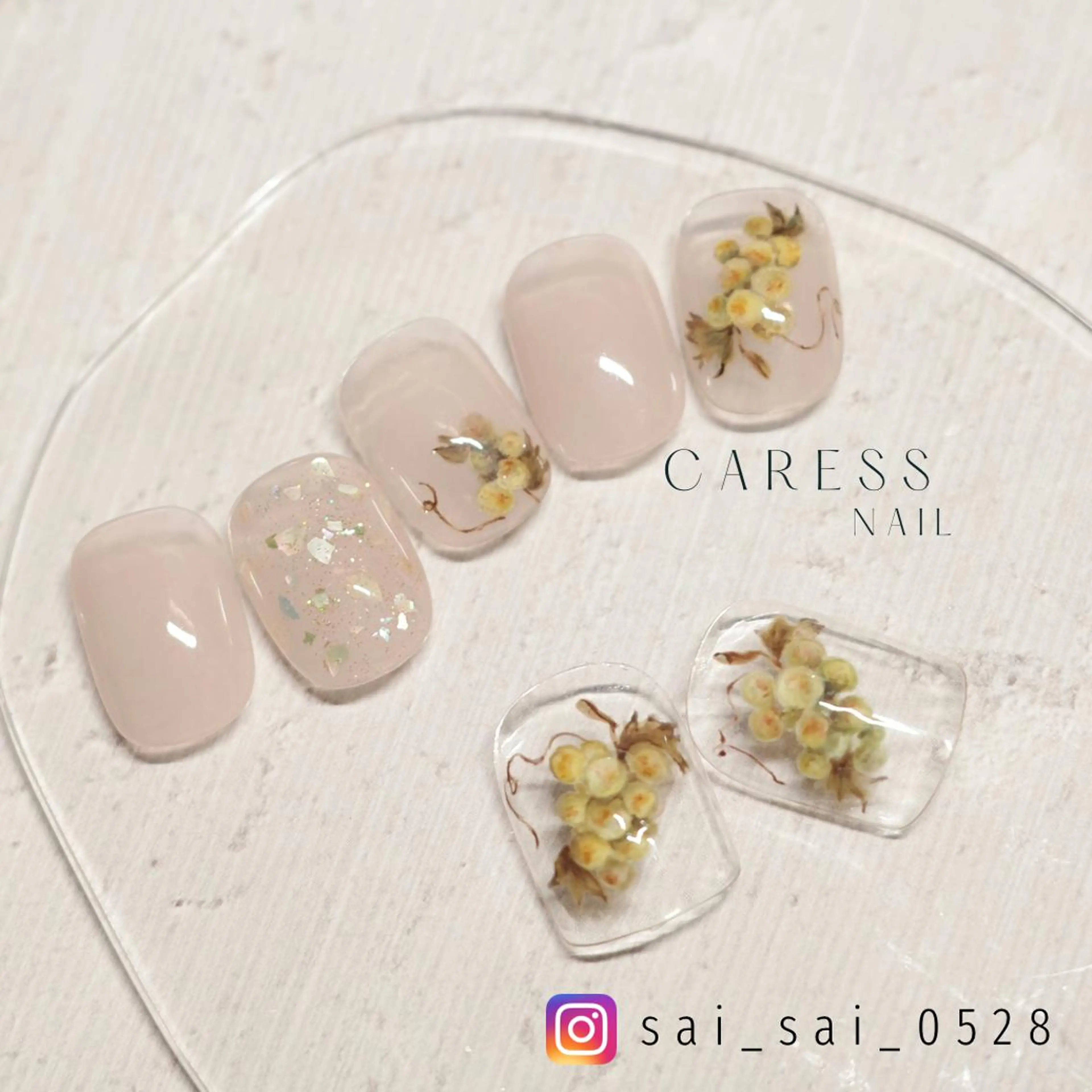 ネイル caress  nail カレスネイル　代々木上原所属・カレスネイル さいのネイルデザイン
