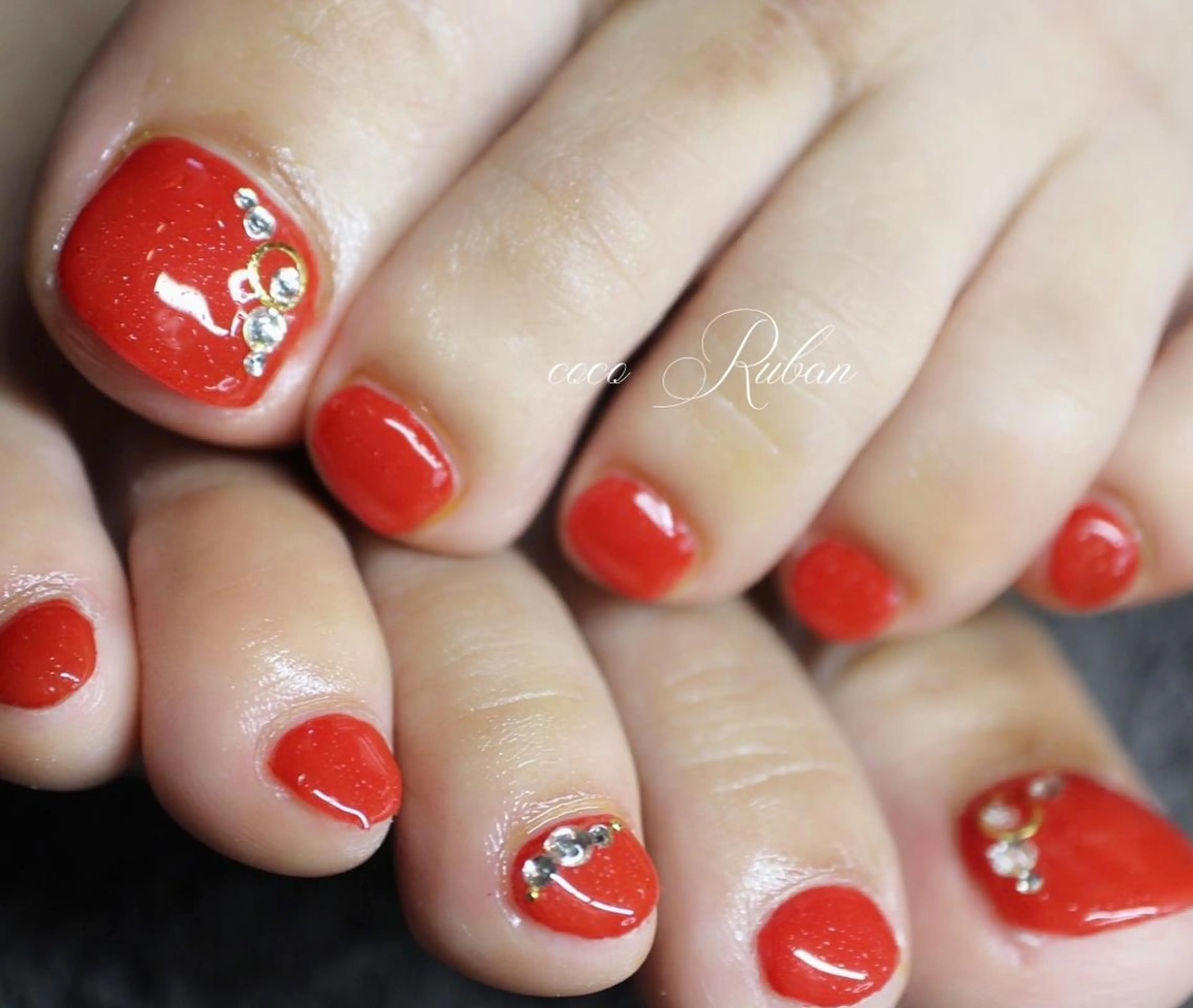 ネイル 自爪育成ネイルサロン ココリュバンのネイルデザイン