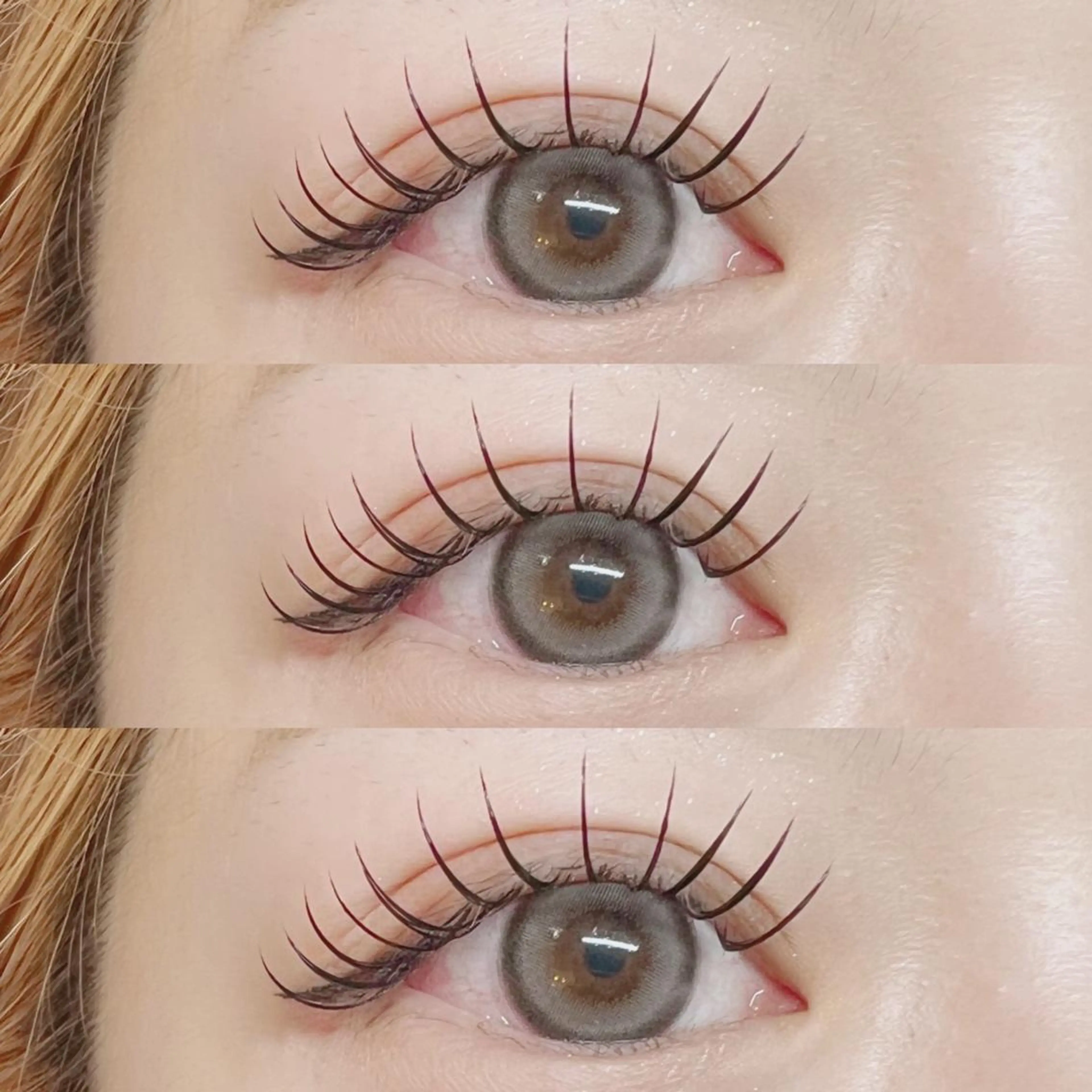 マツエク・マツパ アップワードラッシュ Baby step.のマツエク・マツパデザイン