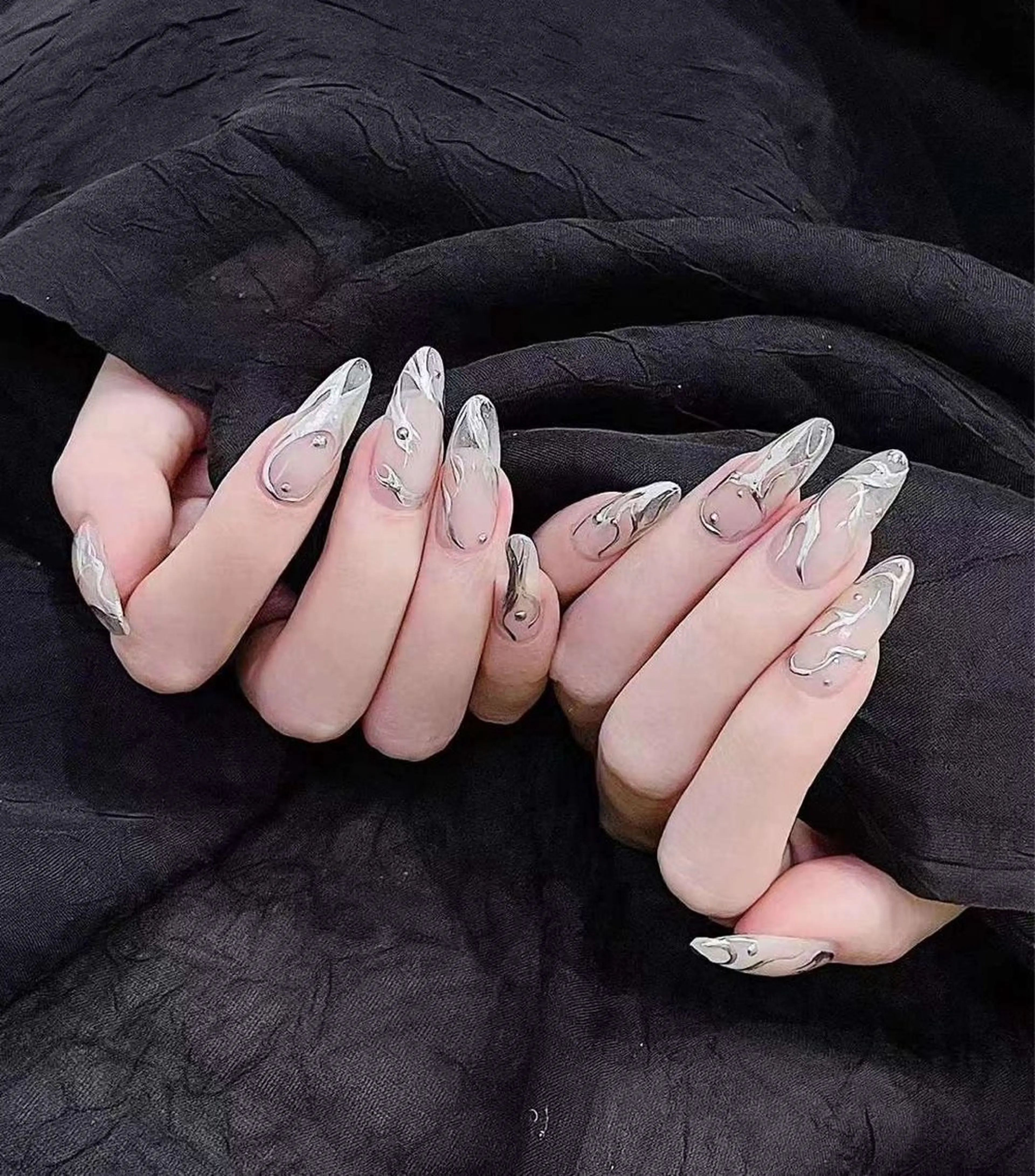 セミロング ハンドネイル めぐみのネイルサロン 惠のネイルデザイン