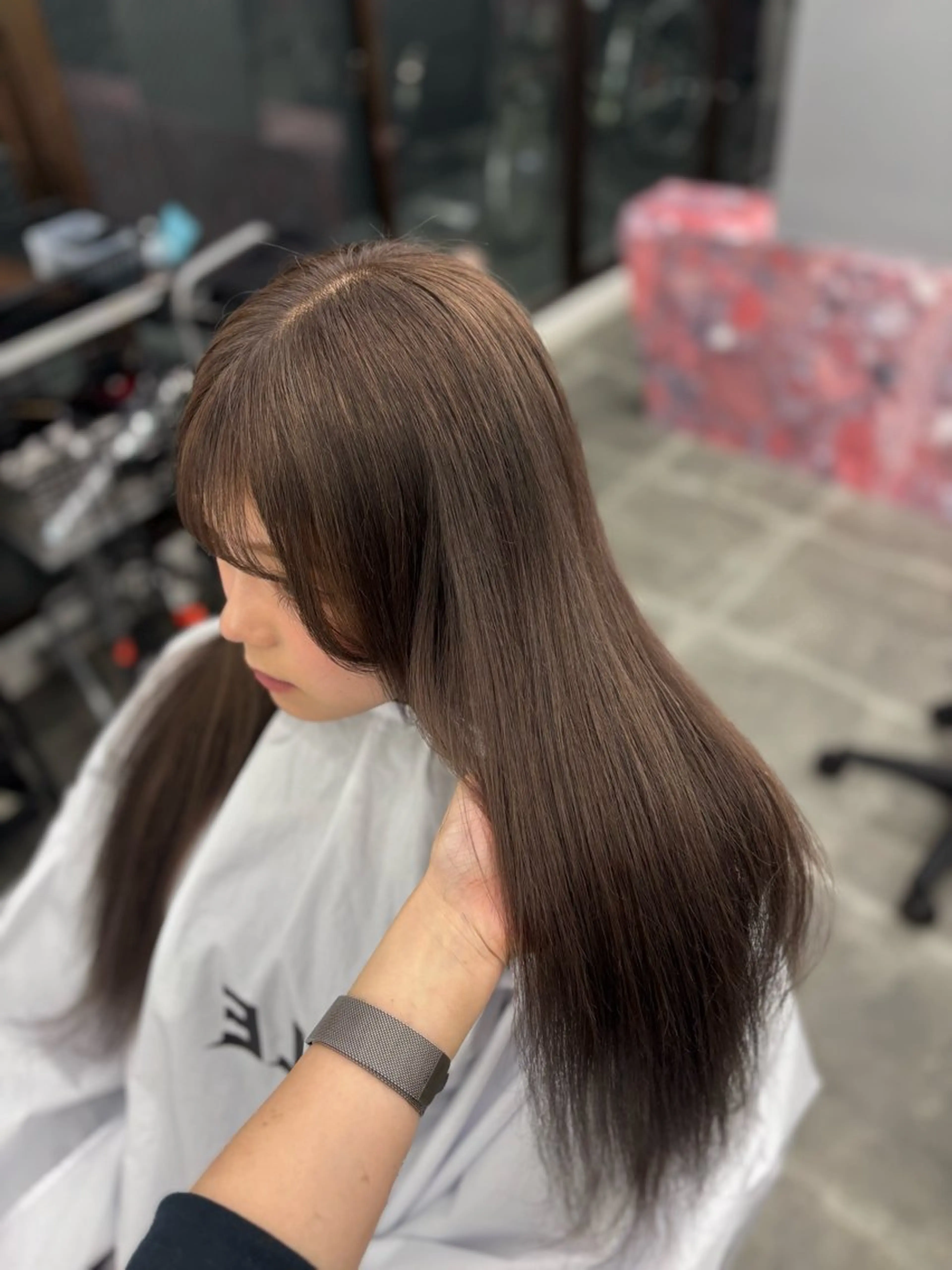 ロング エクステ エクステ PELE SAKAE airiのヘアスタイル