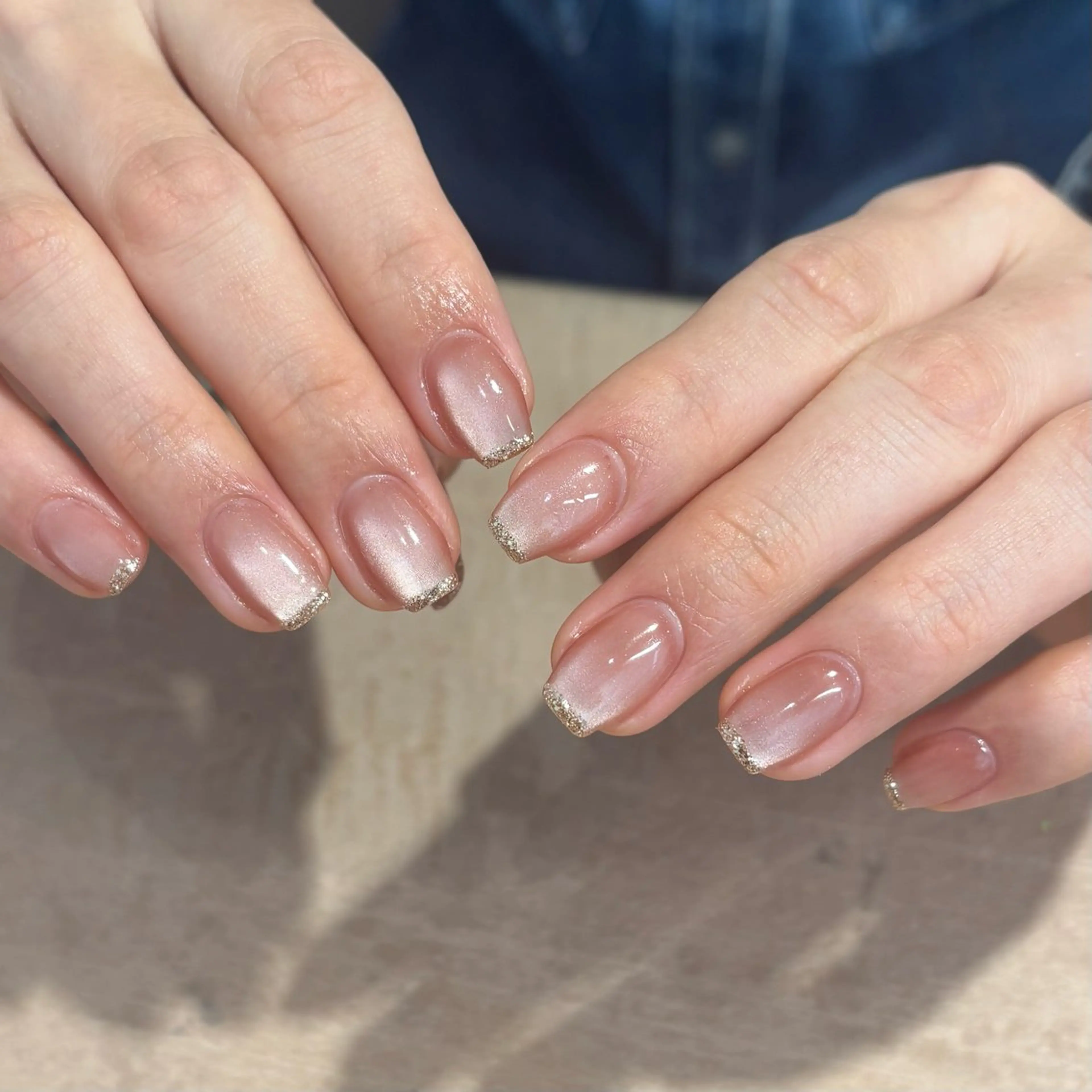 ネイル フレンチネイル 持ち込み モデル様募集中♡ Kokomi🍮のネイルデザイン