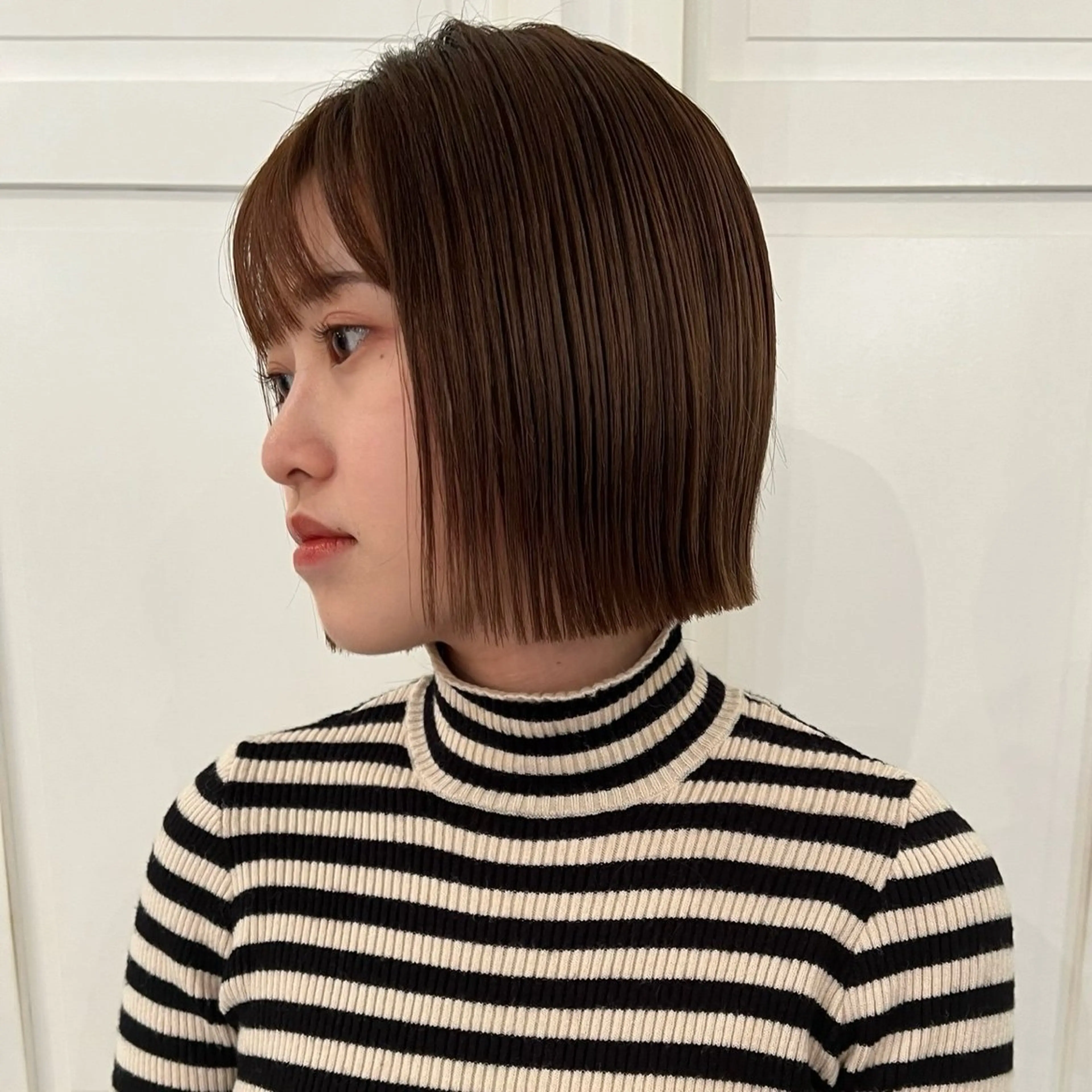カラー ヘアカラー 升方 楓のヘアスタイル