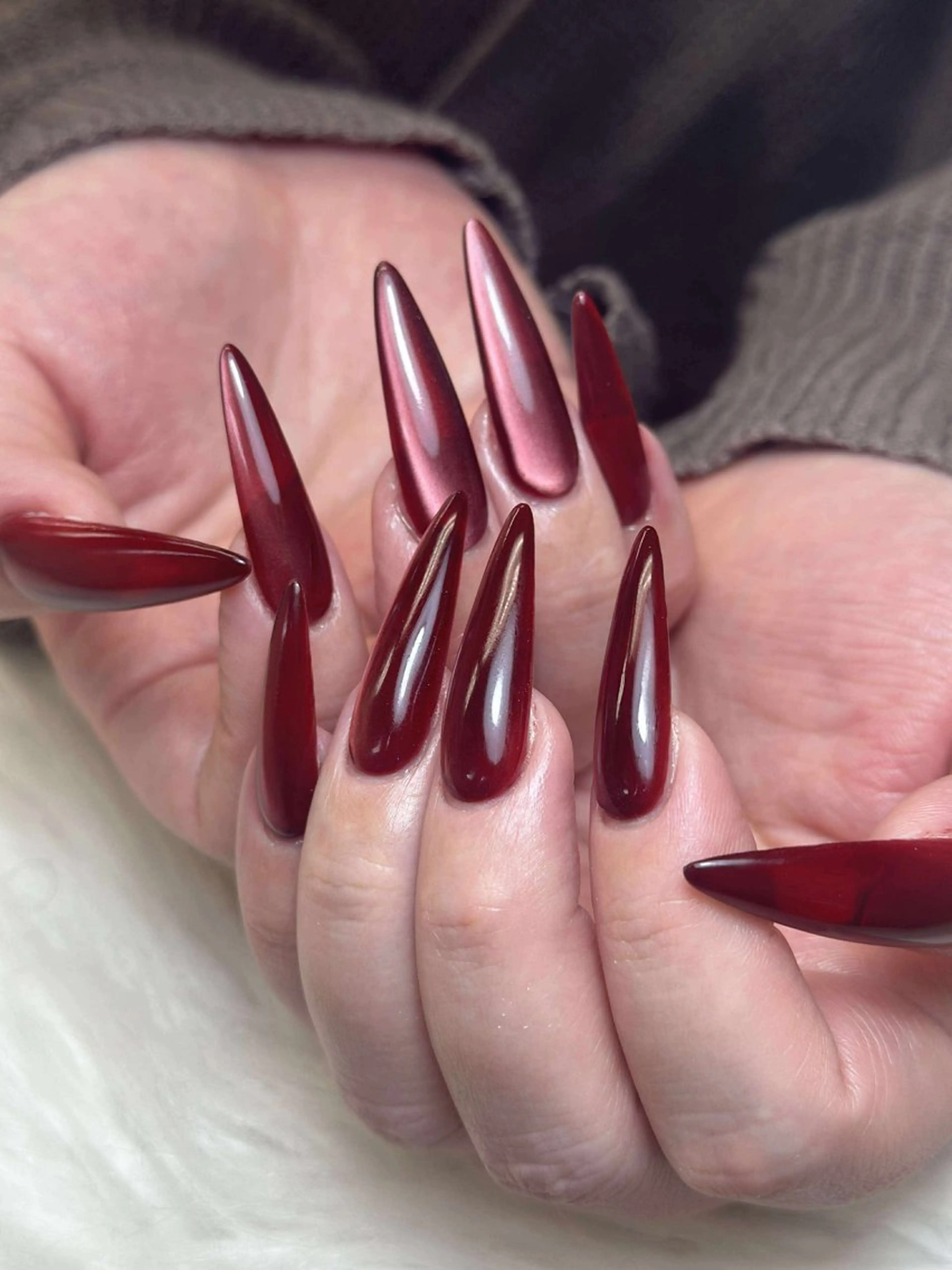 ネイル アートネイル 成人式 ジェルネイル ニュアンスネイル 夏ネイル ハンドネイル Jenn Nail Salonのネイルデザイン