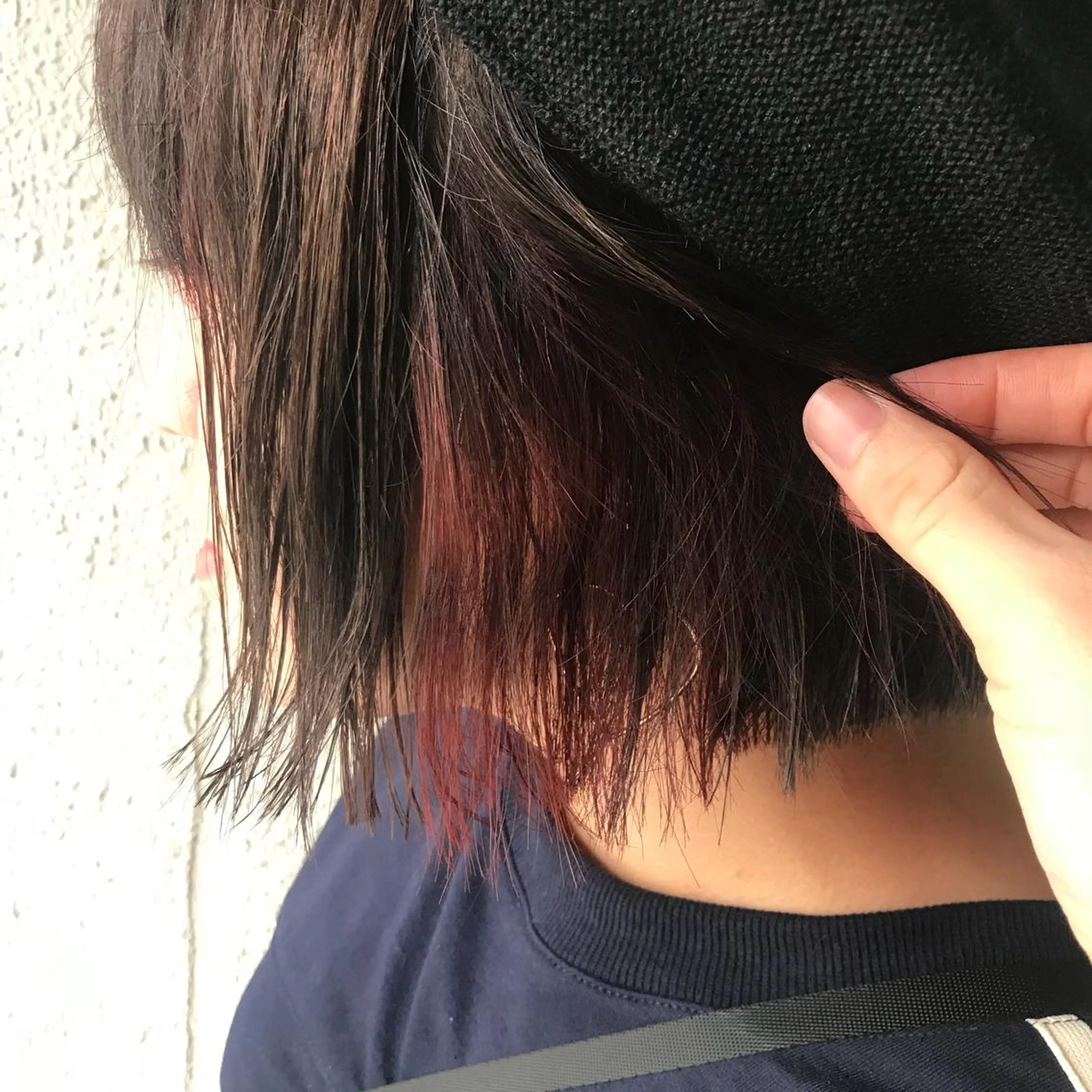 カラー インナーカラー ピンクカラー chouette/ 根本優希のヘアスタイル