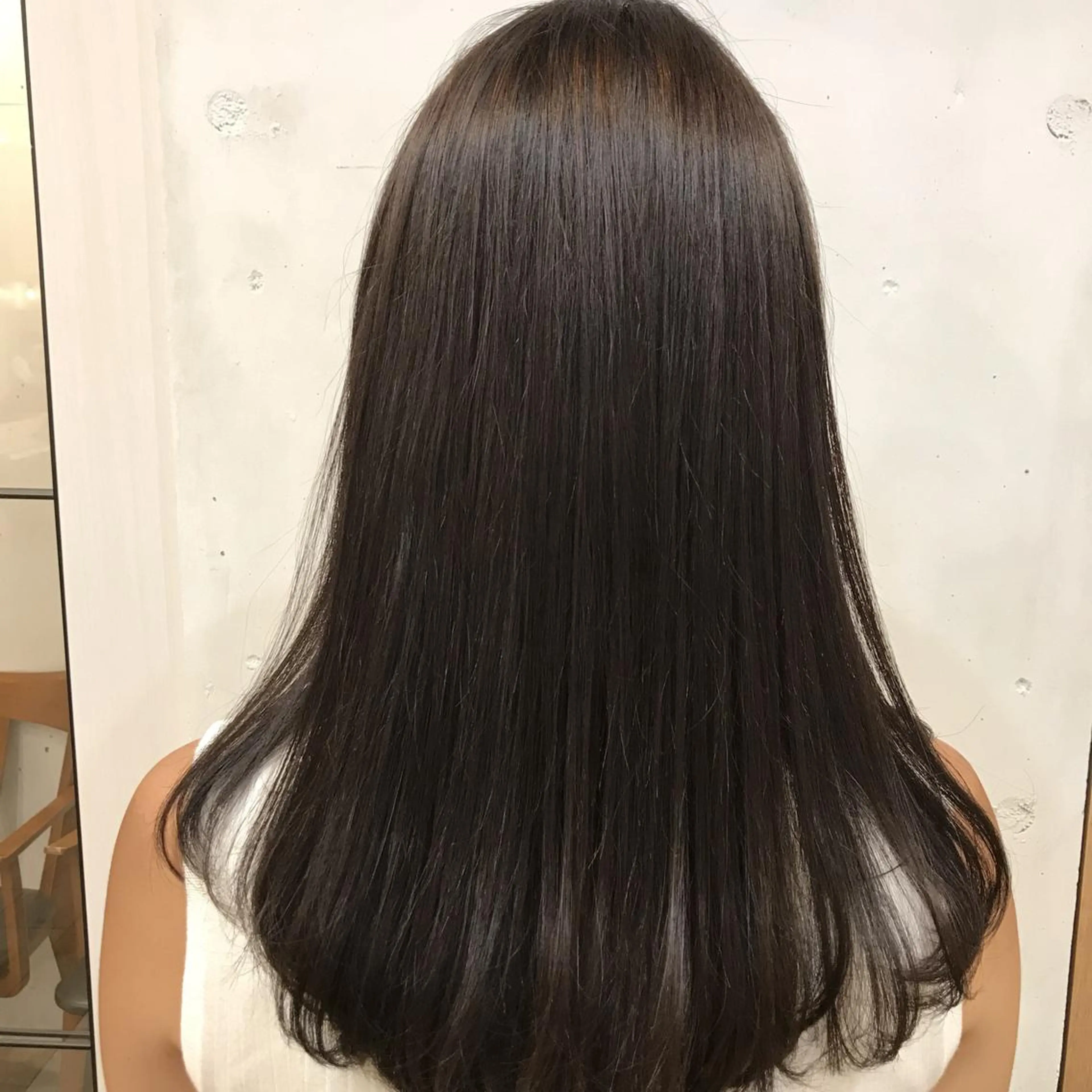 ミディアム カラー グレージュ オレンジ まろやかカラー🤎 みなとまほのヘアスタイル