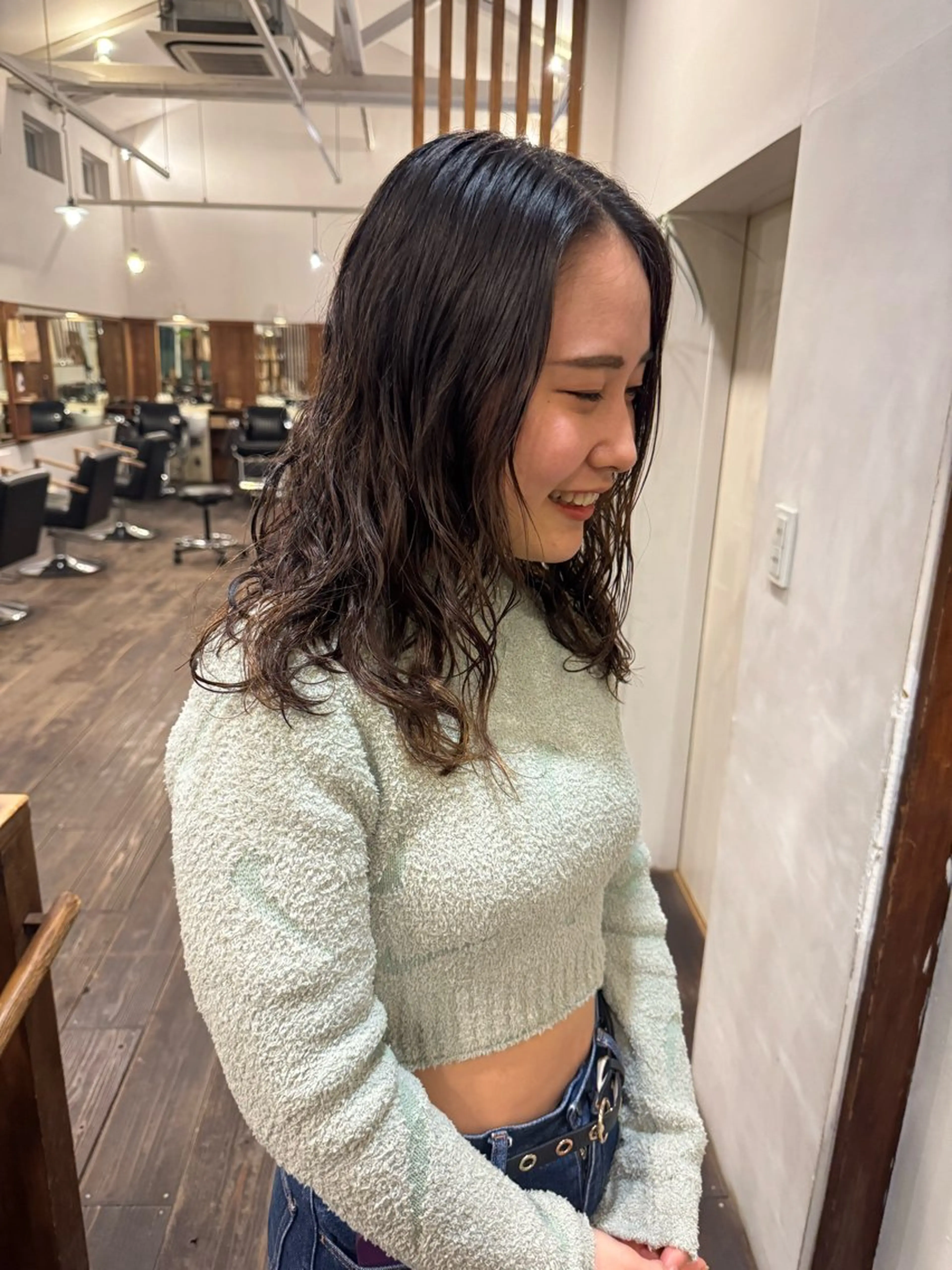 パーマ カット パーマ MOK大阪梅田店 Asahiのヘアスタイル