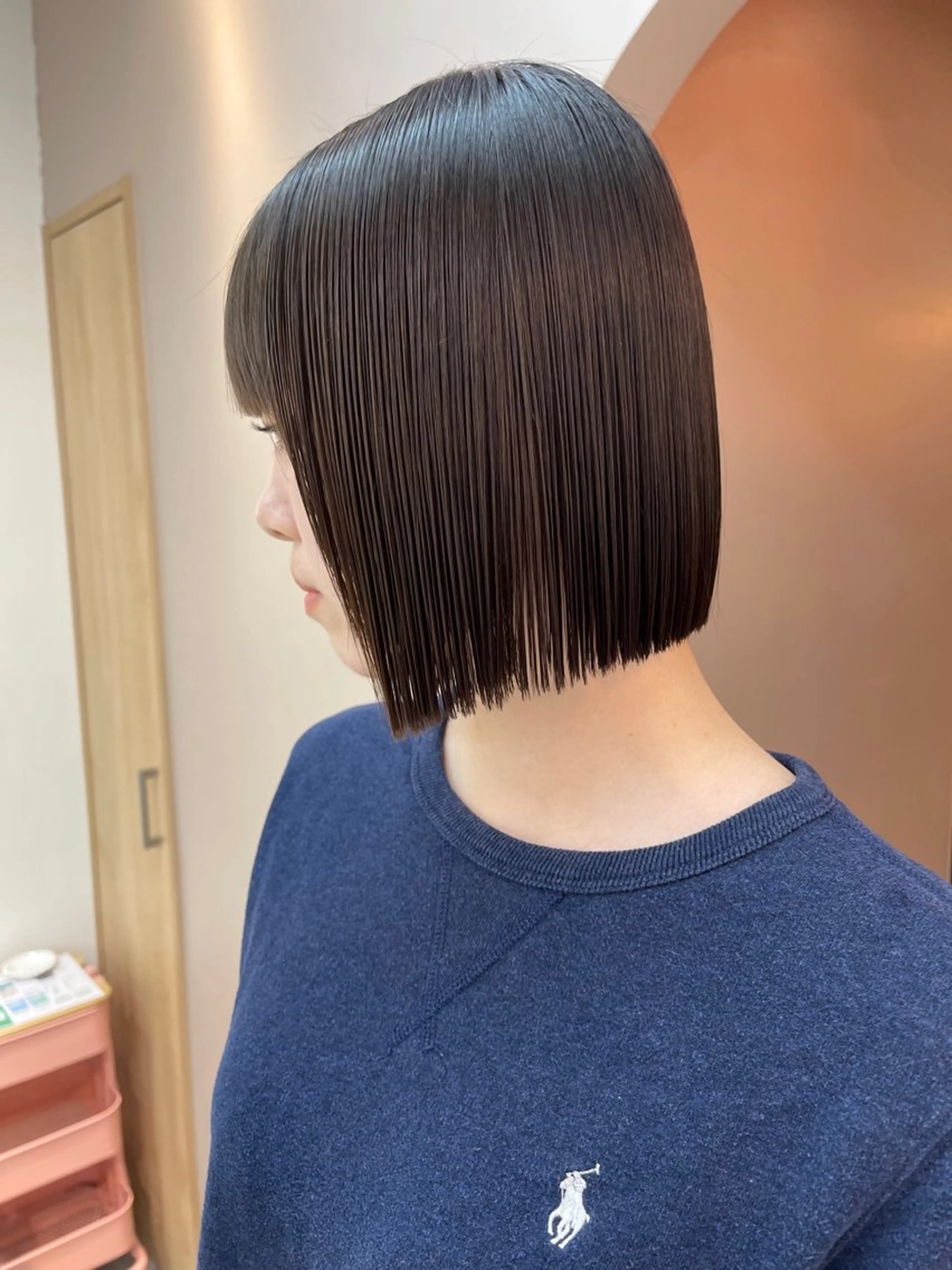 【全員】【プレミアム髪質改善】カット ＋ 縮毛矯正 ￥17000の写真