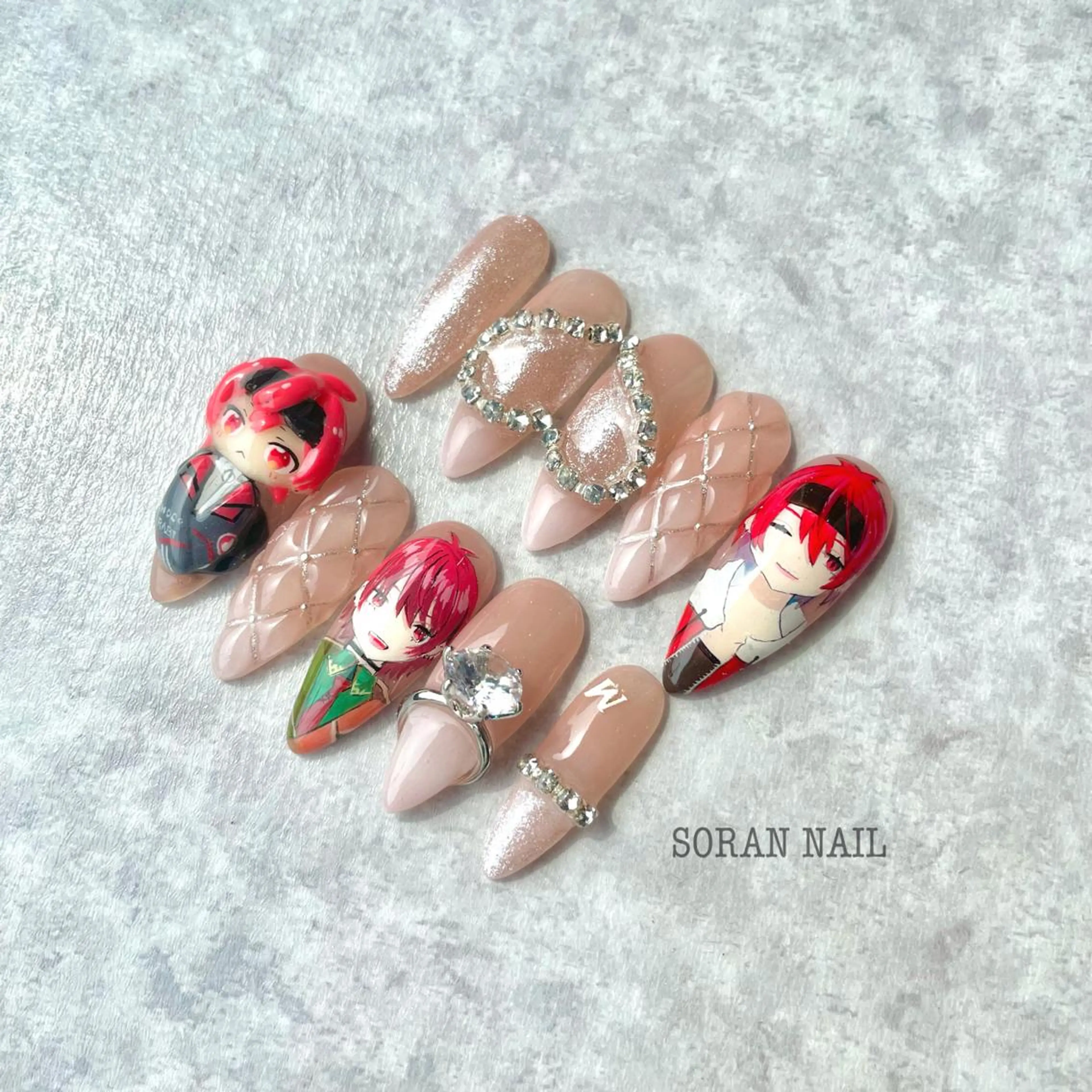 ネイル ハンドネイル フットネイル soran nailのネイルデザイン