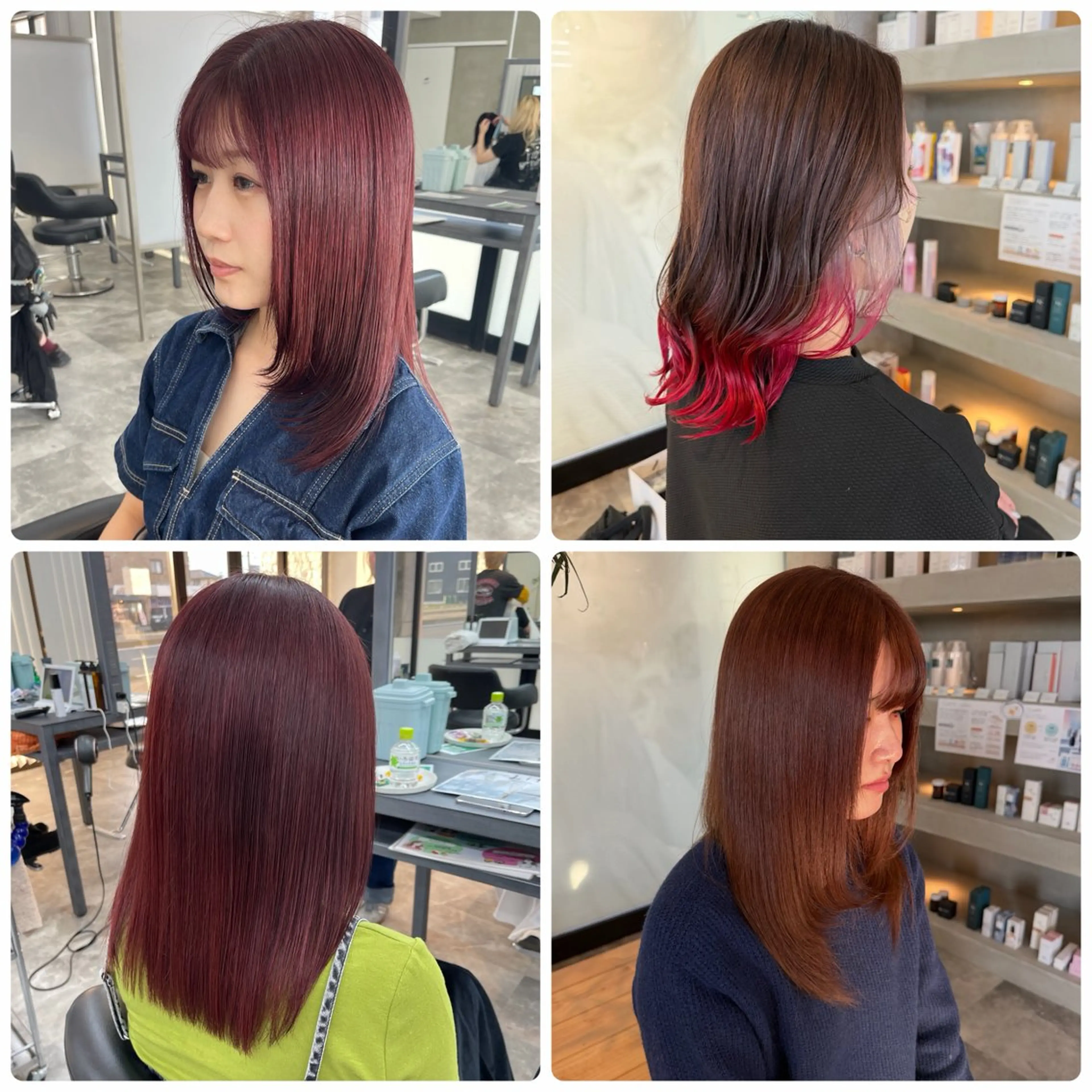 カラー 縮毛矯正🐼暖色 根本侑季のヘアスタイル