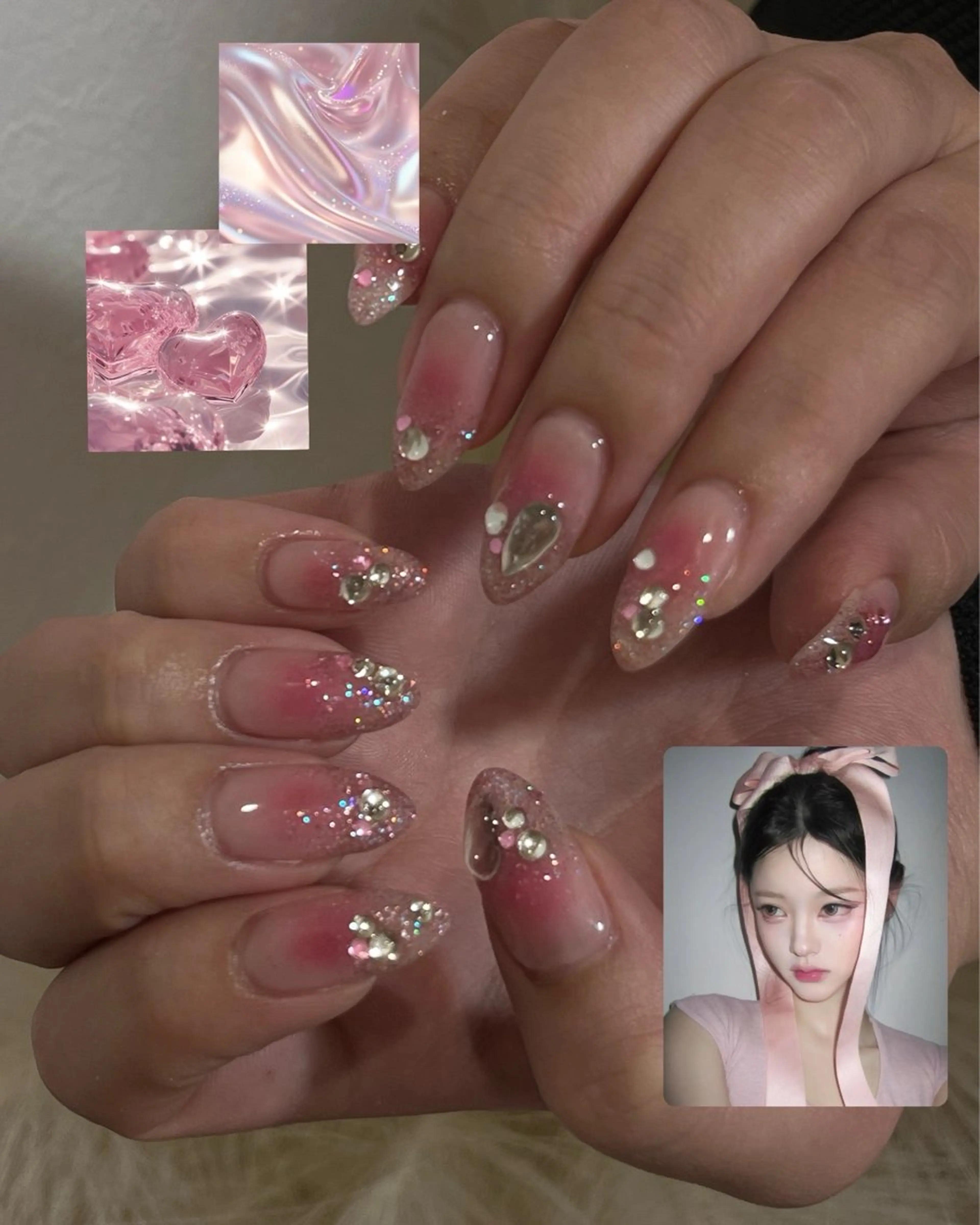 ネイル ハンドネイル Bennie .⋆𝜗𝜚kuuのネイルデザイン