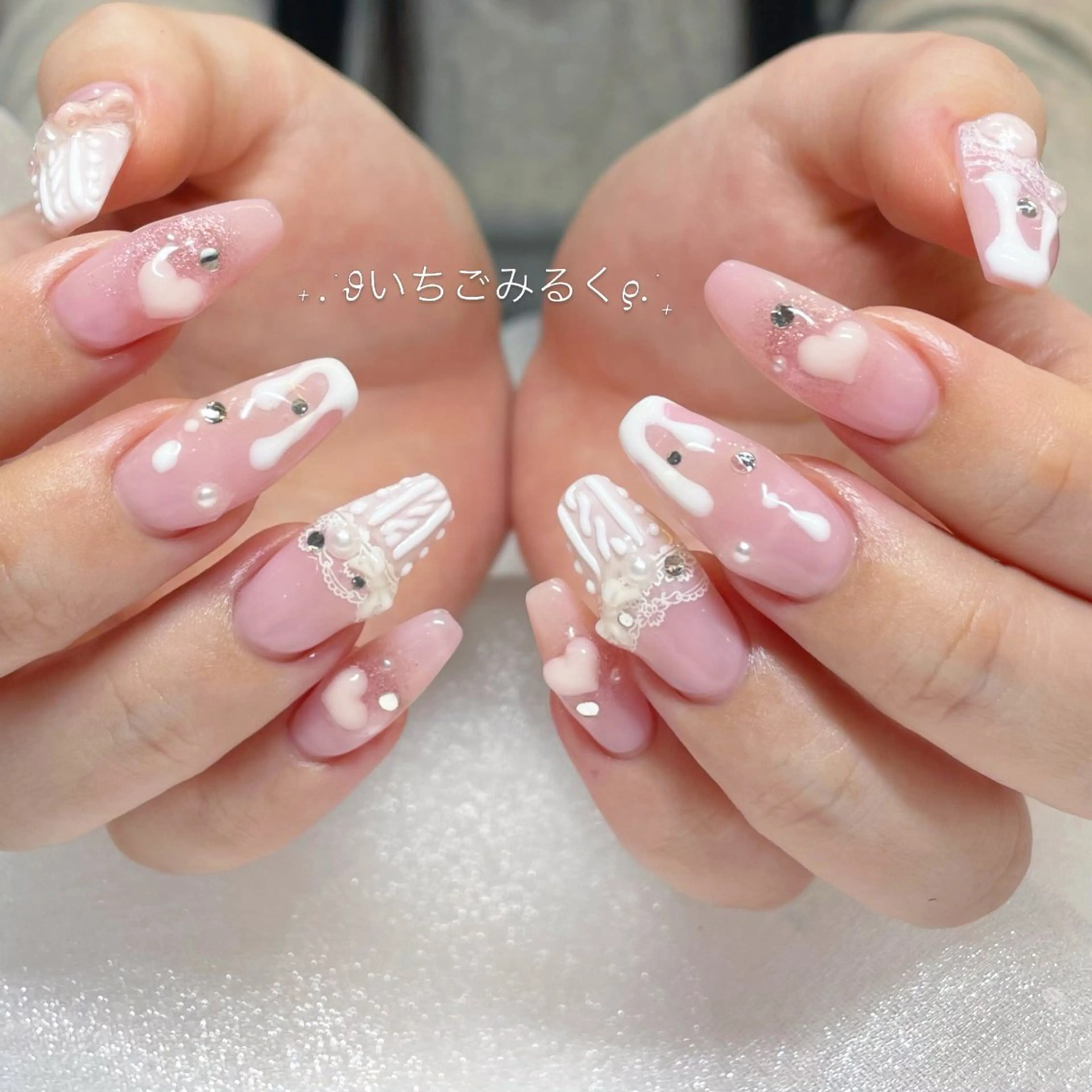 ネイル アートネイル ぷっくりネイル ハンドネイル Tsukahara 🌷仙台PARCOのネイルデザイン