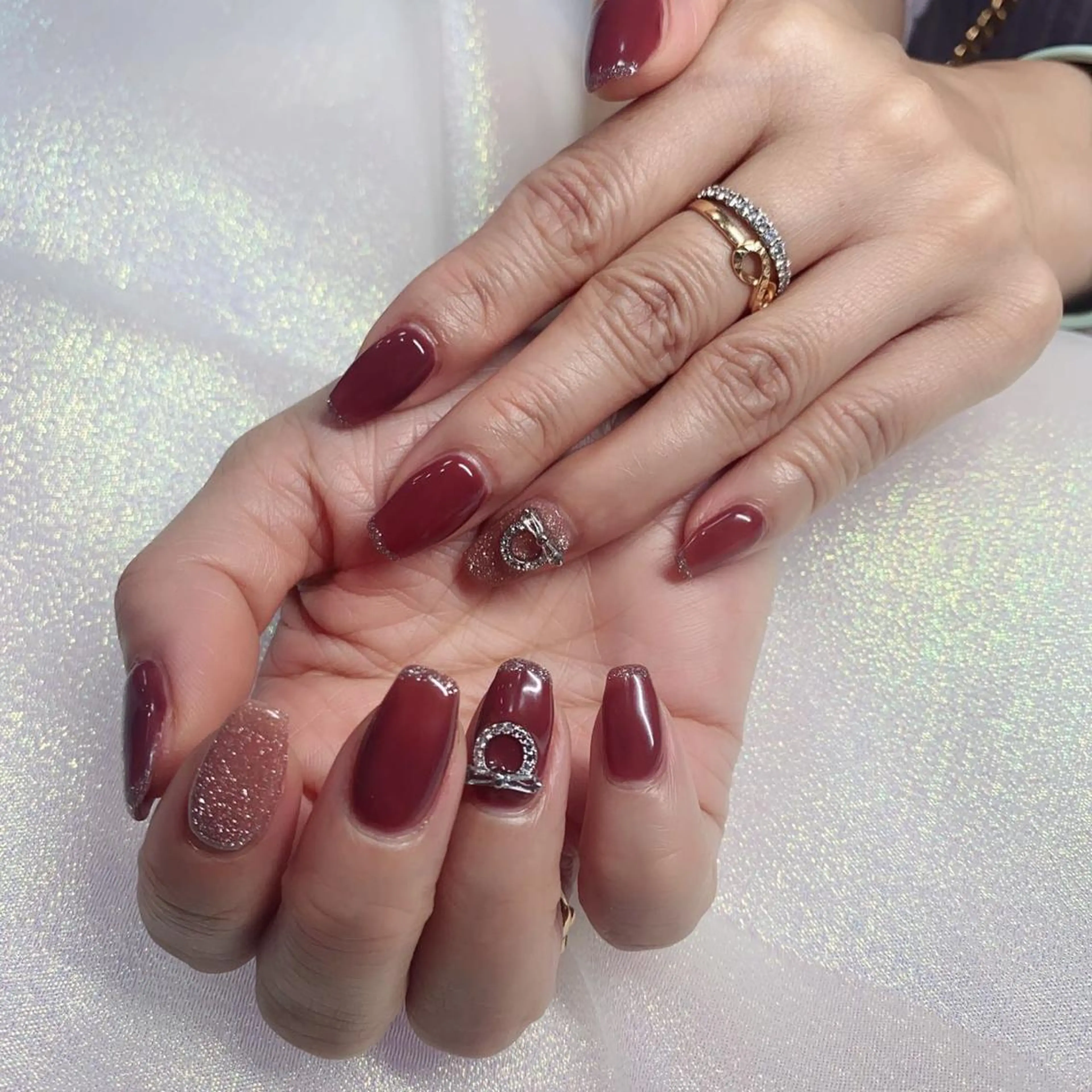 カラー ネイル 長さだし専門店 ROKANAILのネイルデザイン