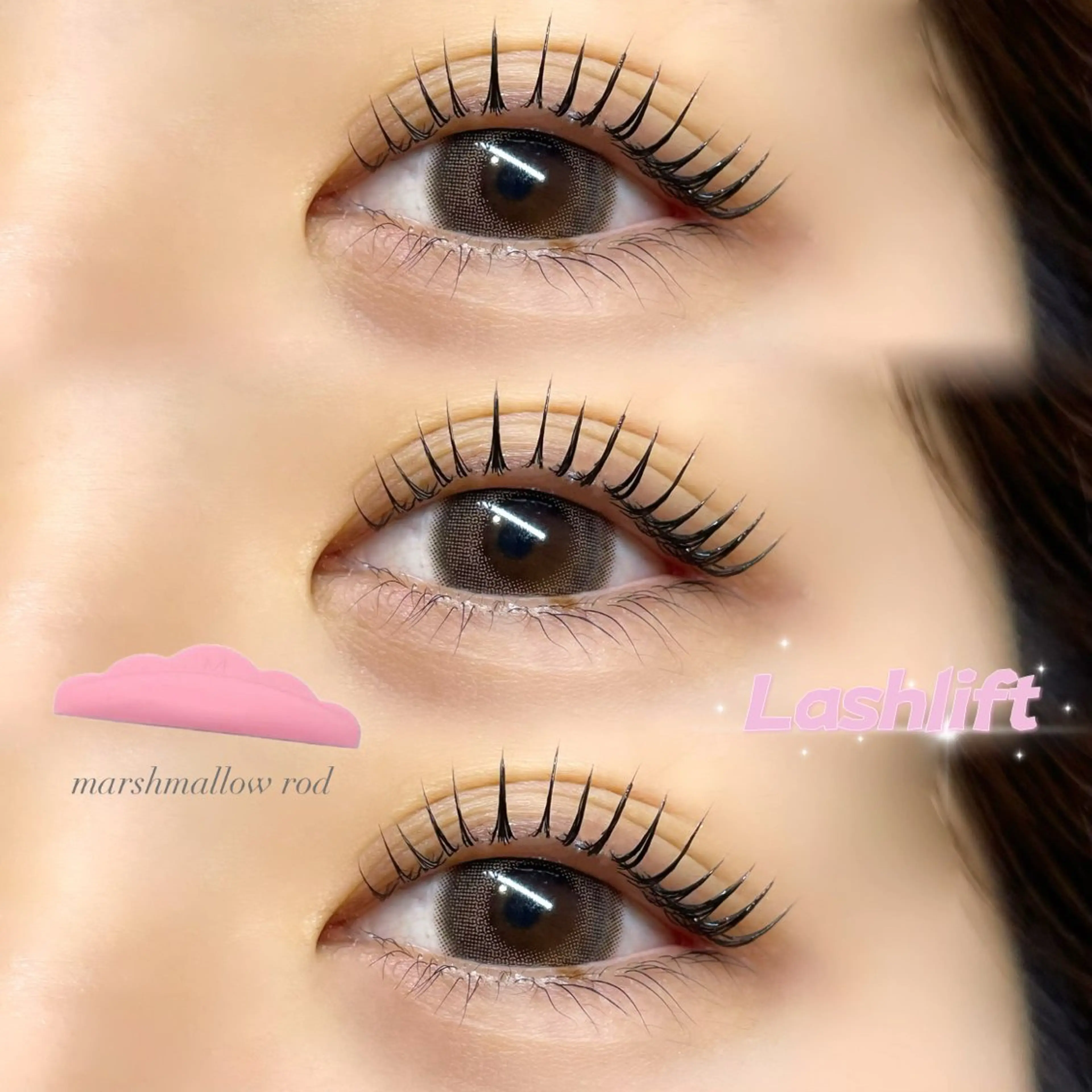 マツエク・マツパ マツパ Mell Yuuna ♡パリエク /束感のマツエク・マツパデザイン