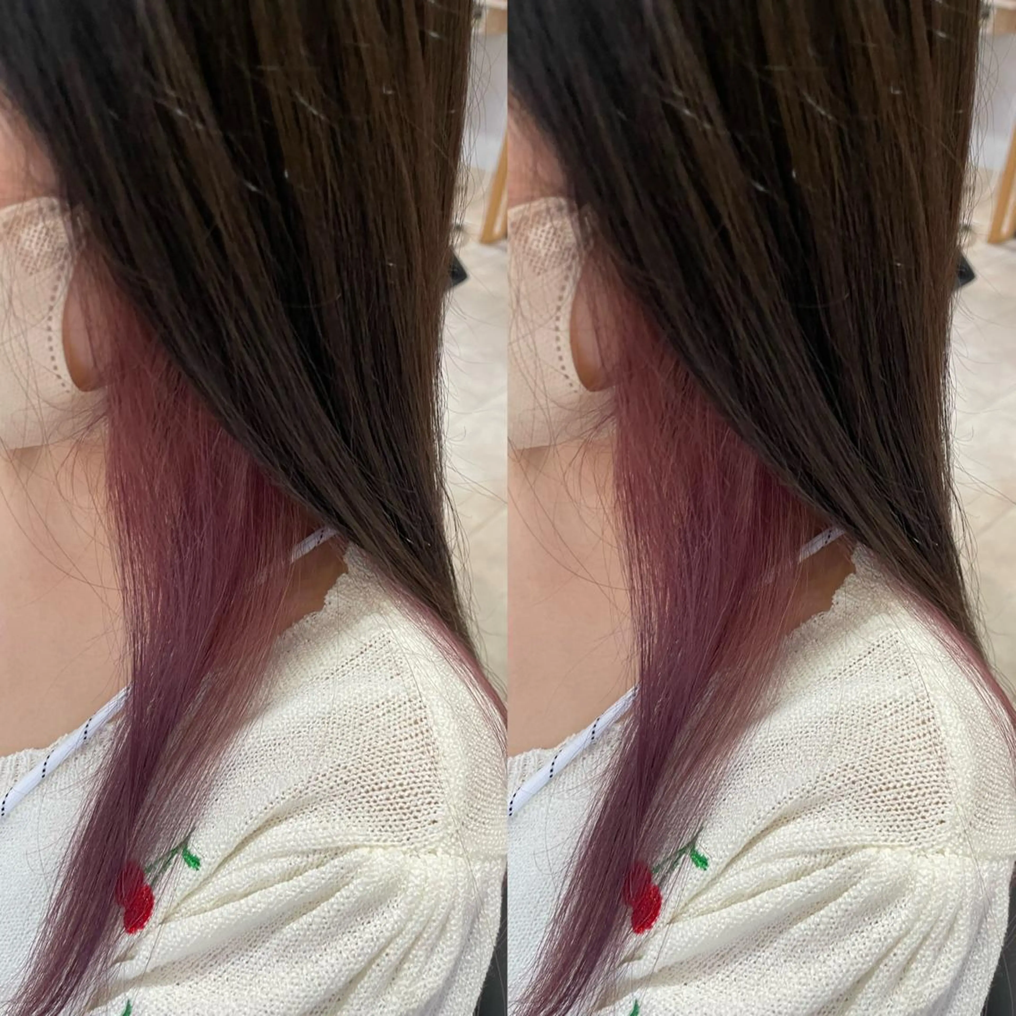 カラー ブリーチ ヘアカラー トリートメント theBRIDGE/ 神谷ゆうなのヘアスタイル