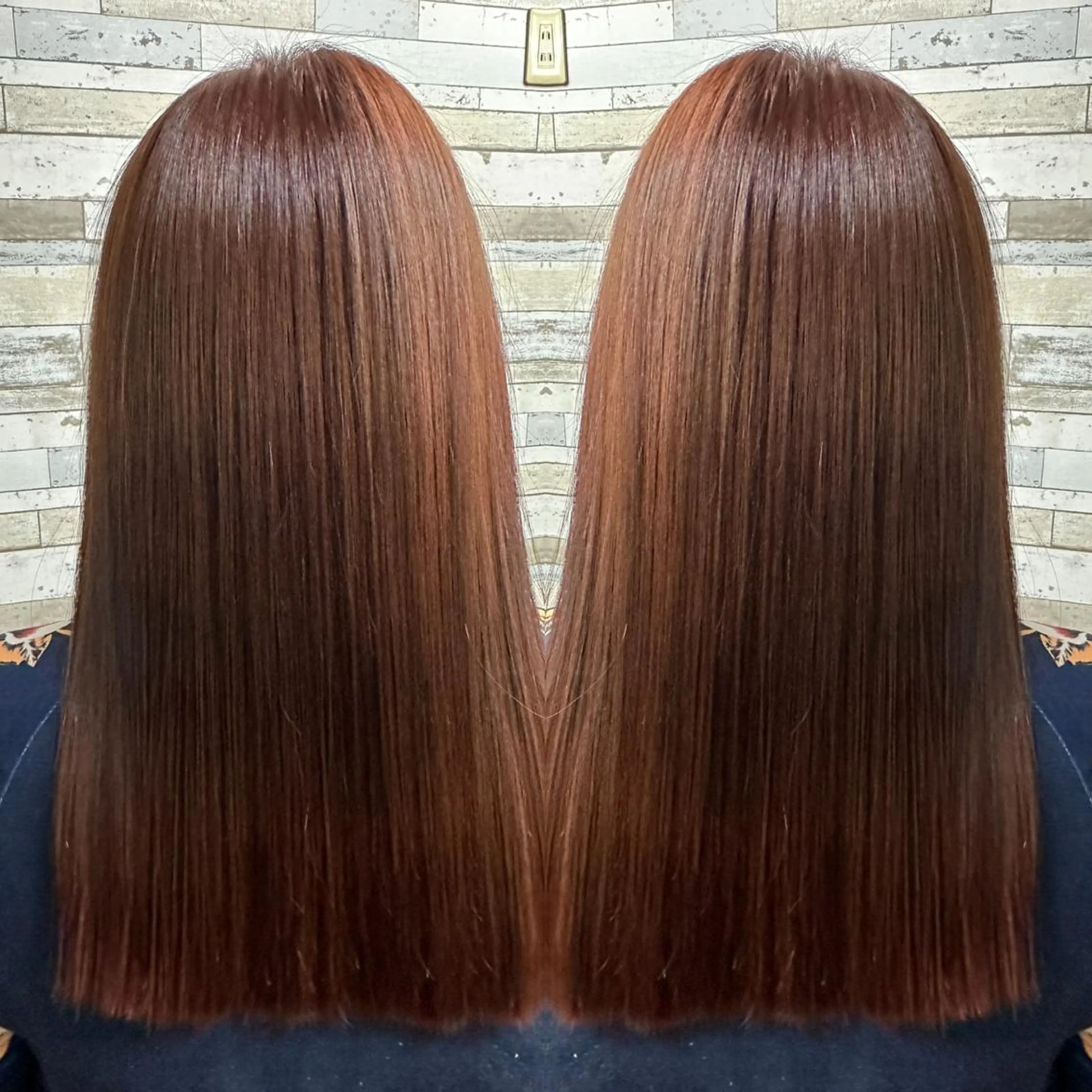 ロング 髪質改善 B-W ⭐️REIKOのヘアスタイル