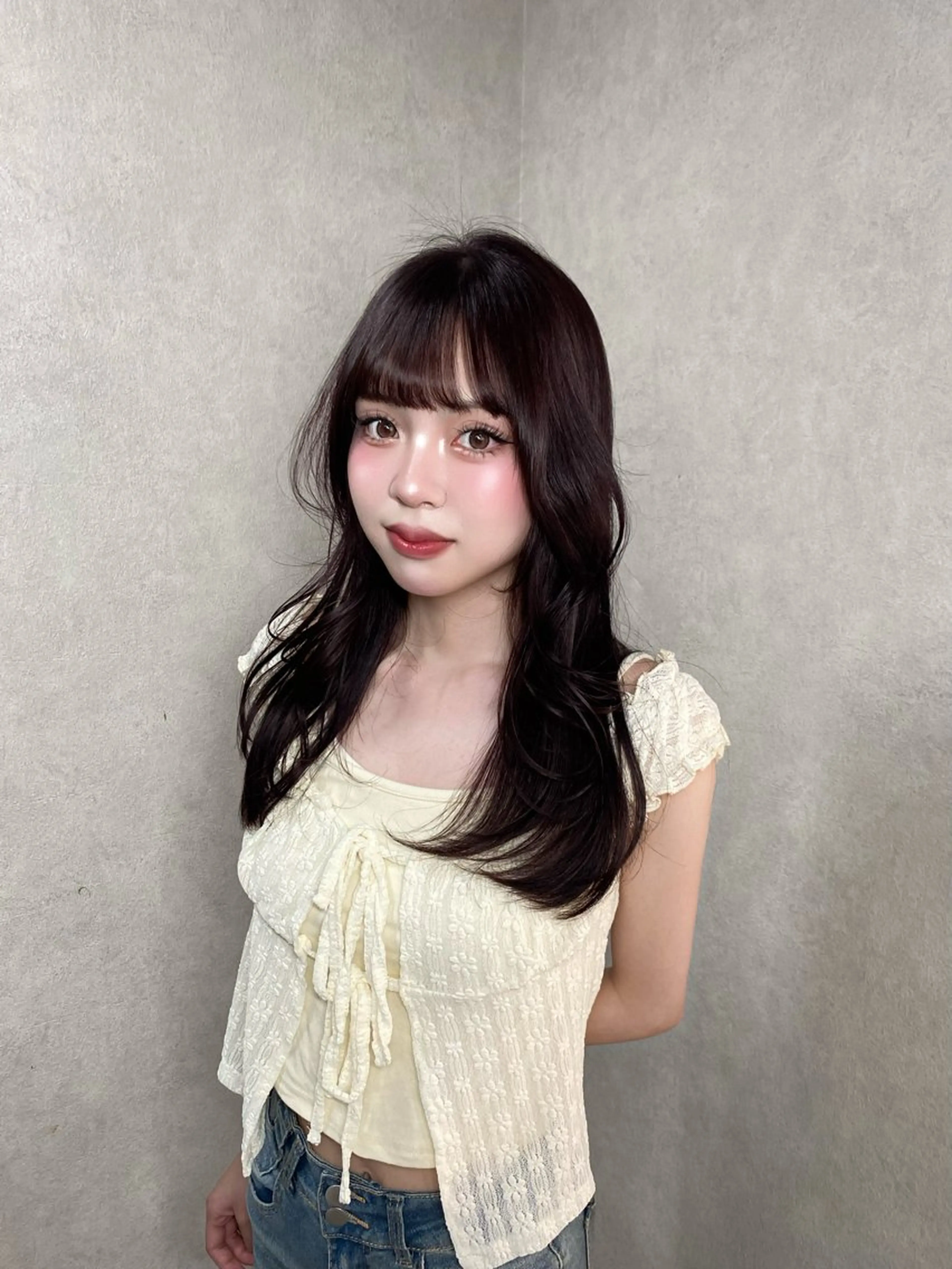 ロング カラー ヘアカラー トレンドスタイル/ ワンホン/YURIのヘアスタイル