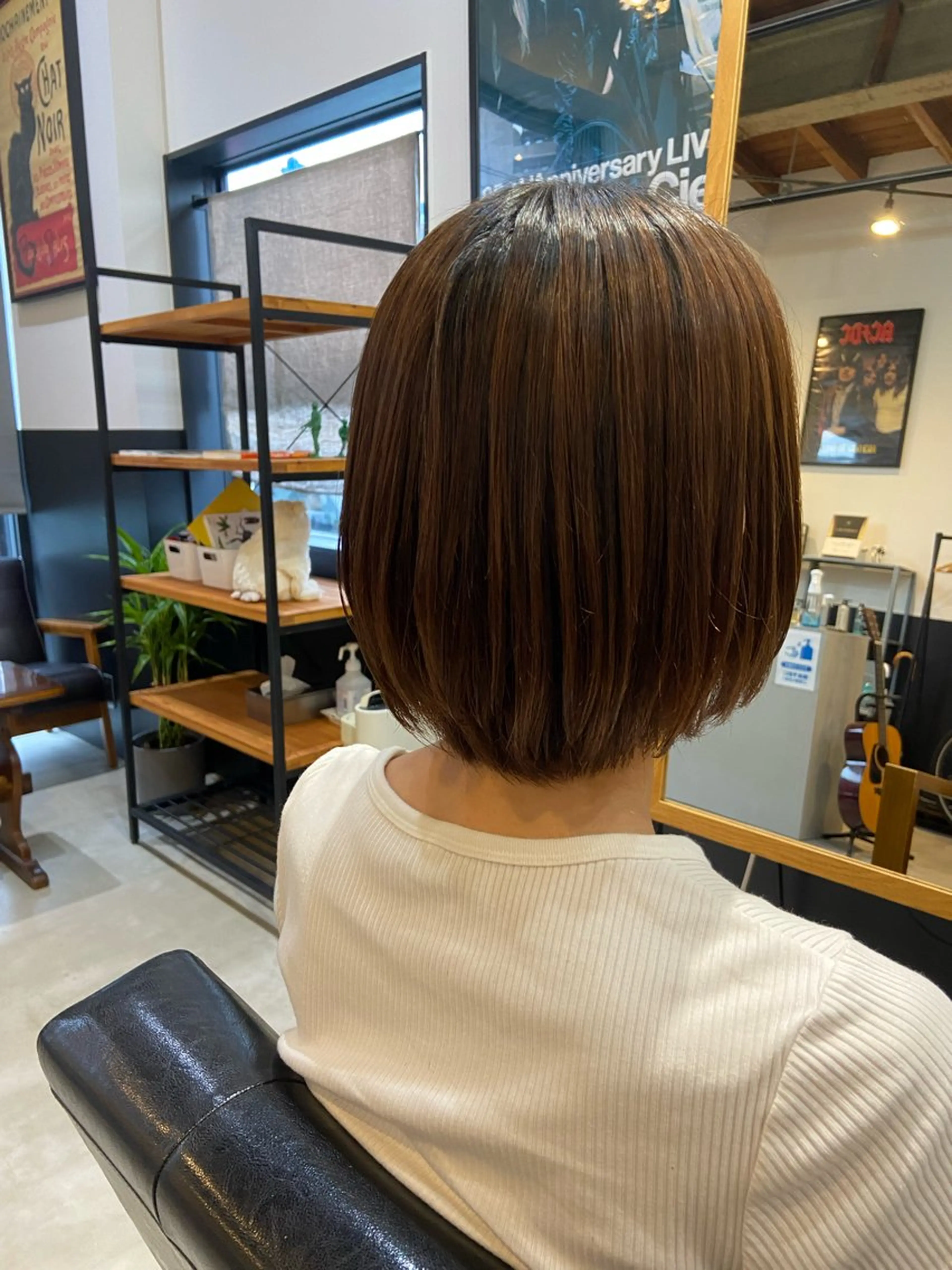 ショート 縮毛矯正 縮毛矯正 hair salon TOKUNAGA所属・💫縮毛矯正/ カット💫徳永あい子のヘアスタイル