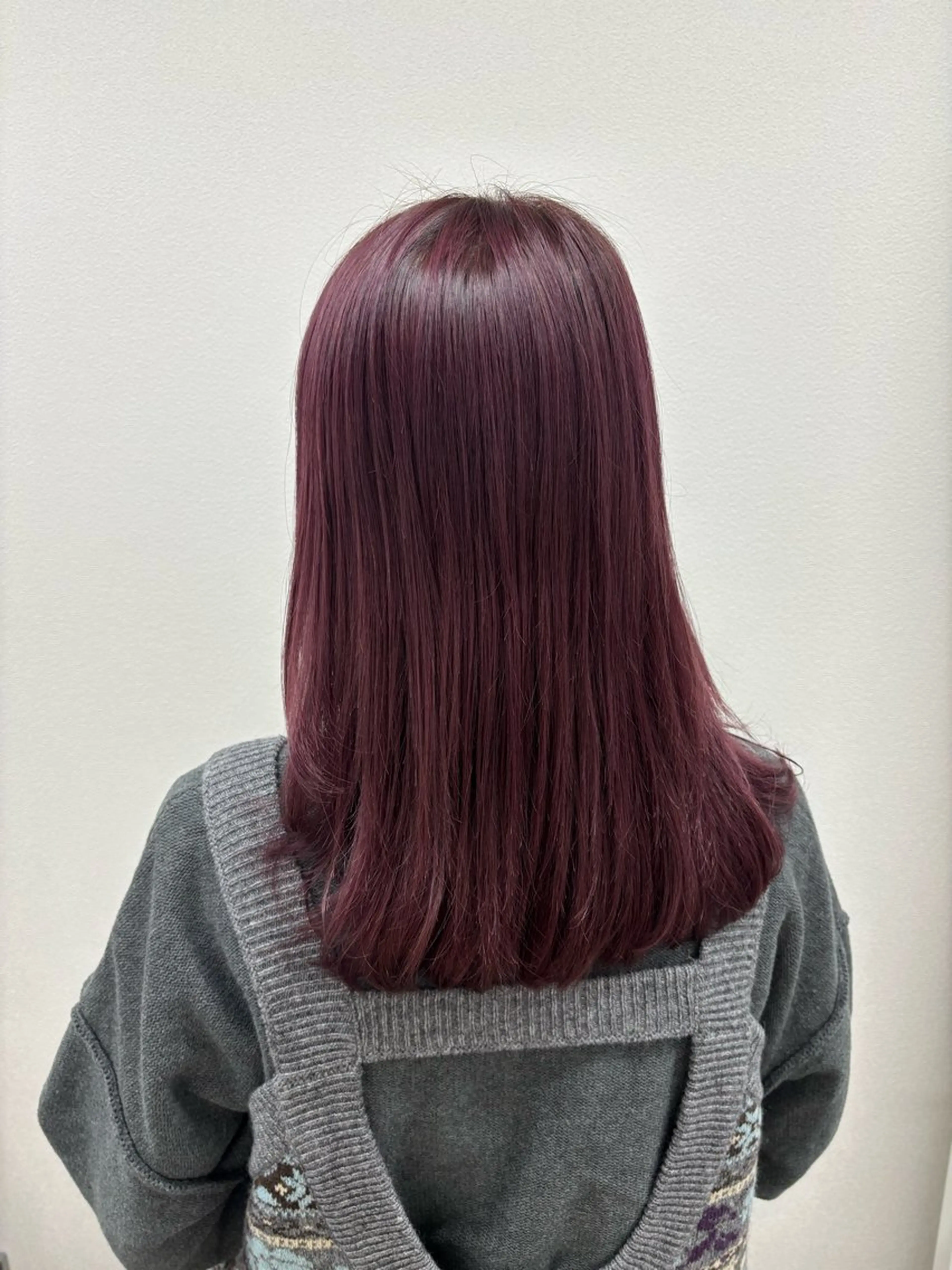 セミロング カラー ヘアカラー トレンドカラー🎀 miku🪞🩰のヘアスタイル