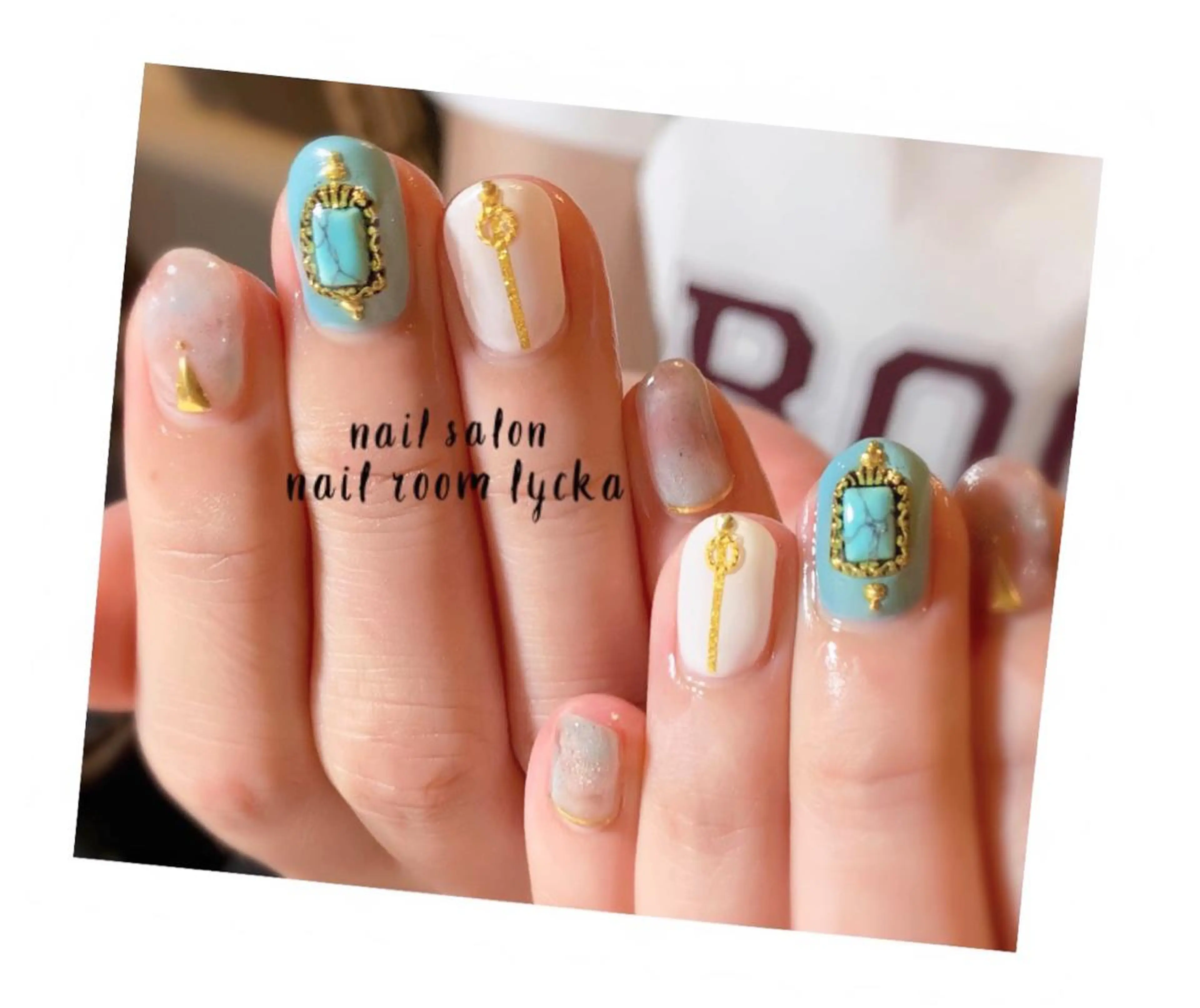 ネイル ﾈｲﾙﾙｰﾑﾘｯｶ 𝐦𝐚𝐲𝐮のネイルデザイン