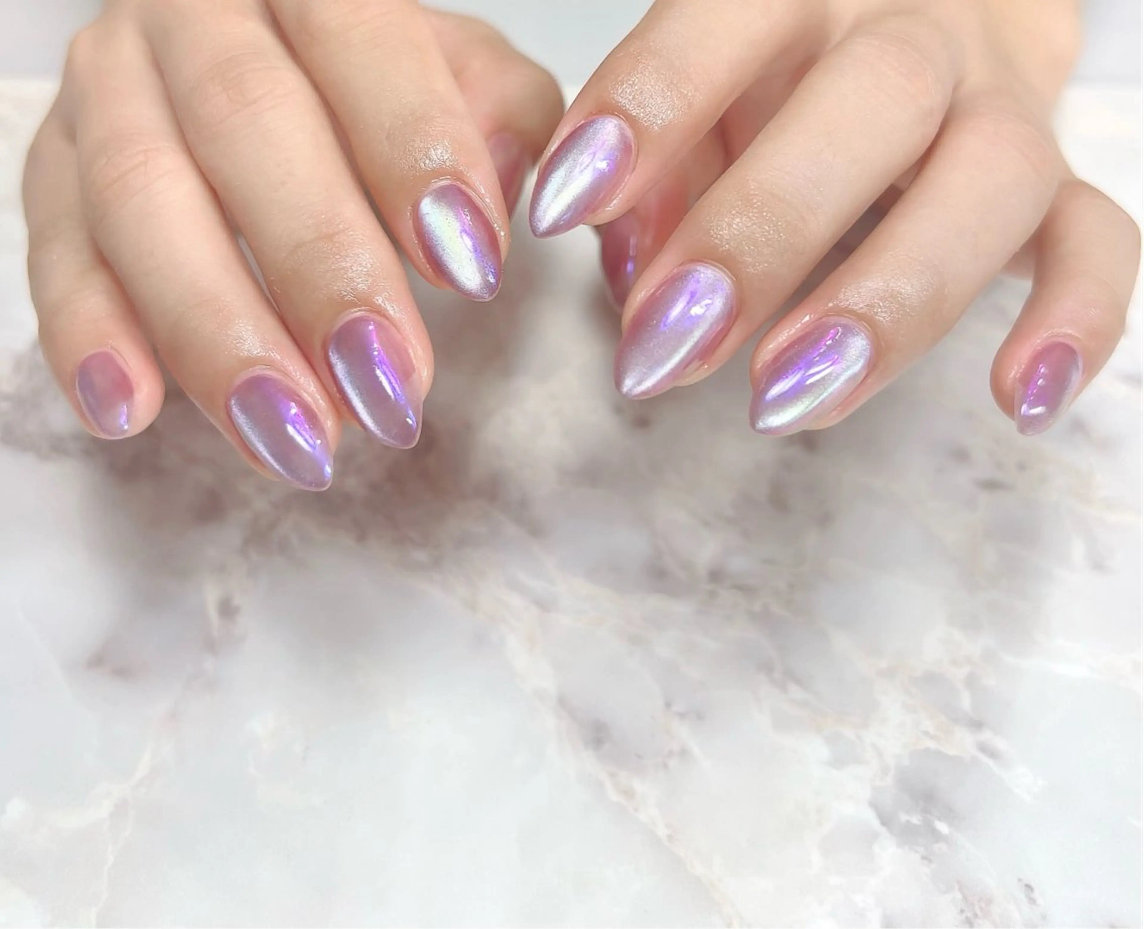 ミディアム ハンドネイル cattleya nailのネイルデザイン