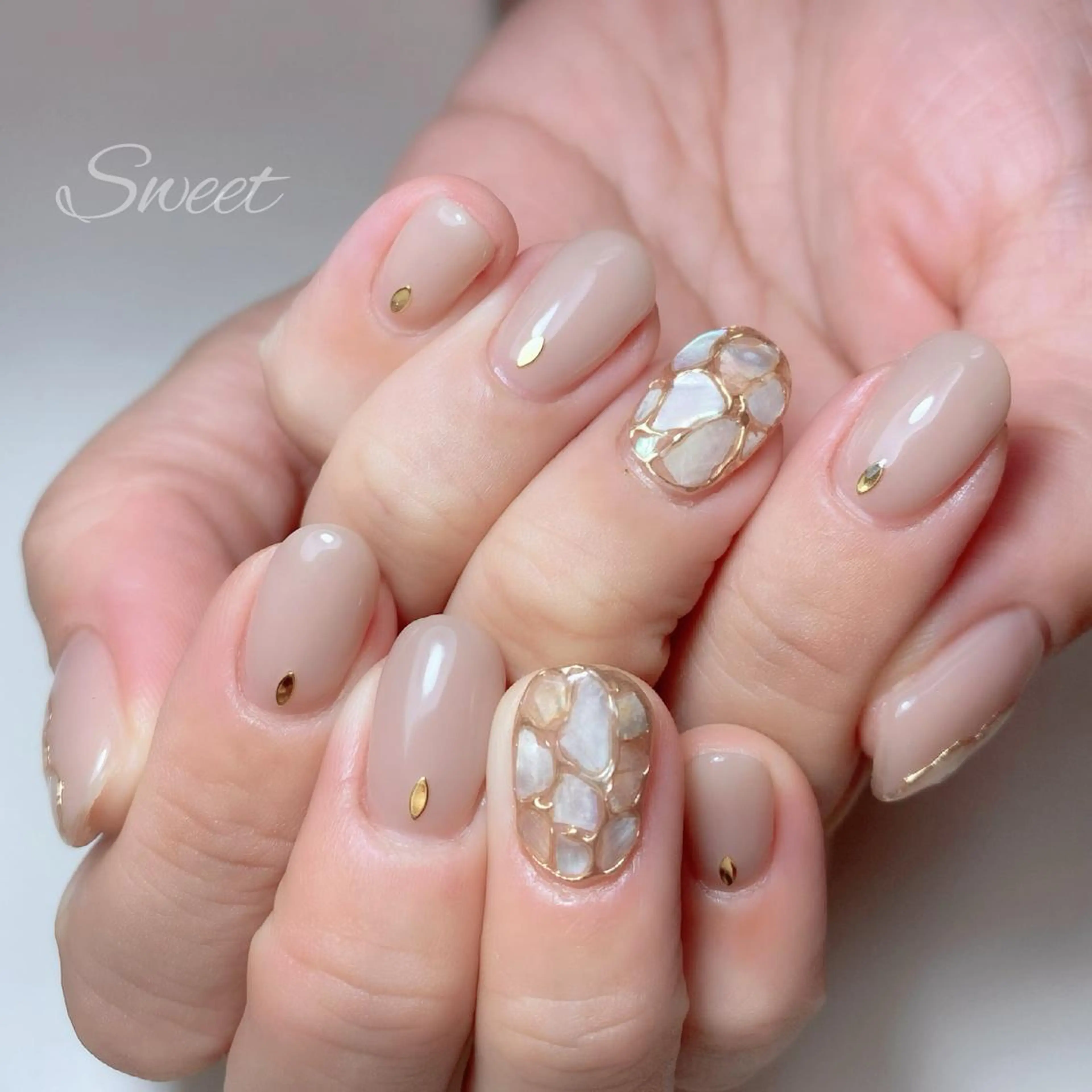 ネイル sweet 仲野陽子のネイルデザイン