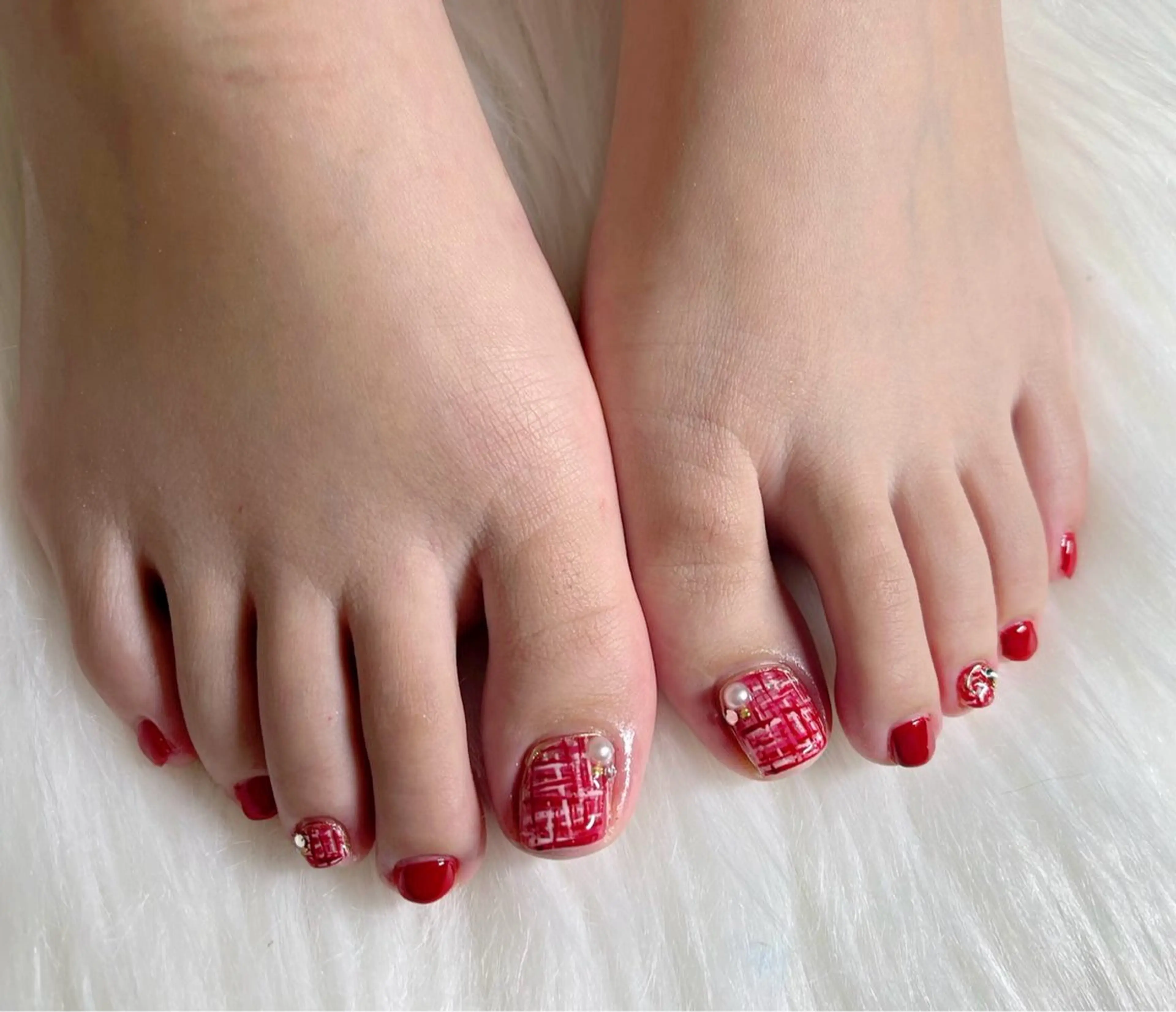 ネイル アートネイル フットネイル 加藤 千鈴のネイルデザイン