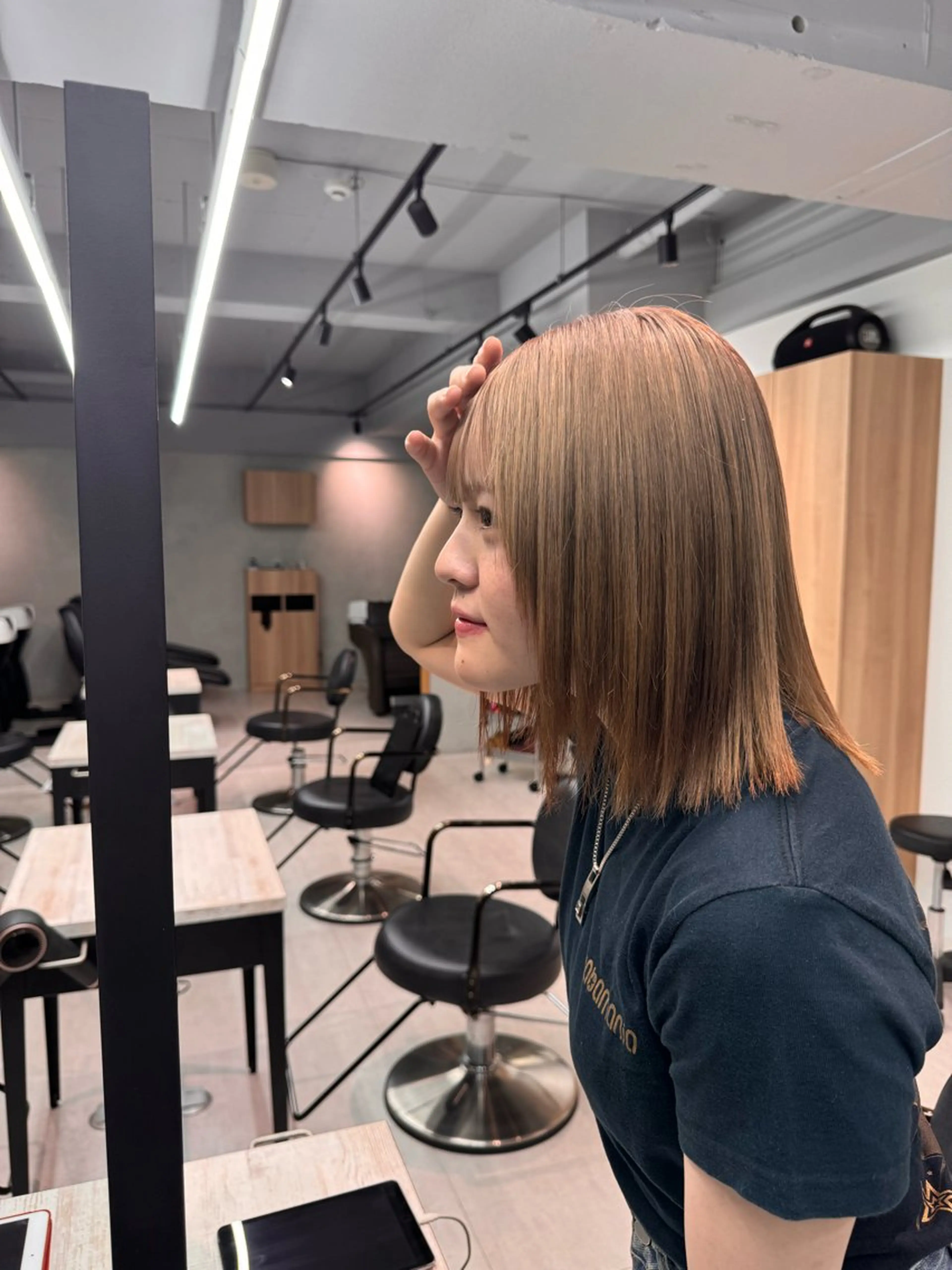 ショート トリートメント 顔周りレイヤー /kokoro🦮のヘアスタイル