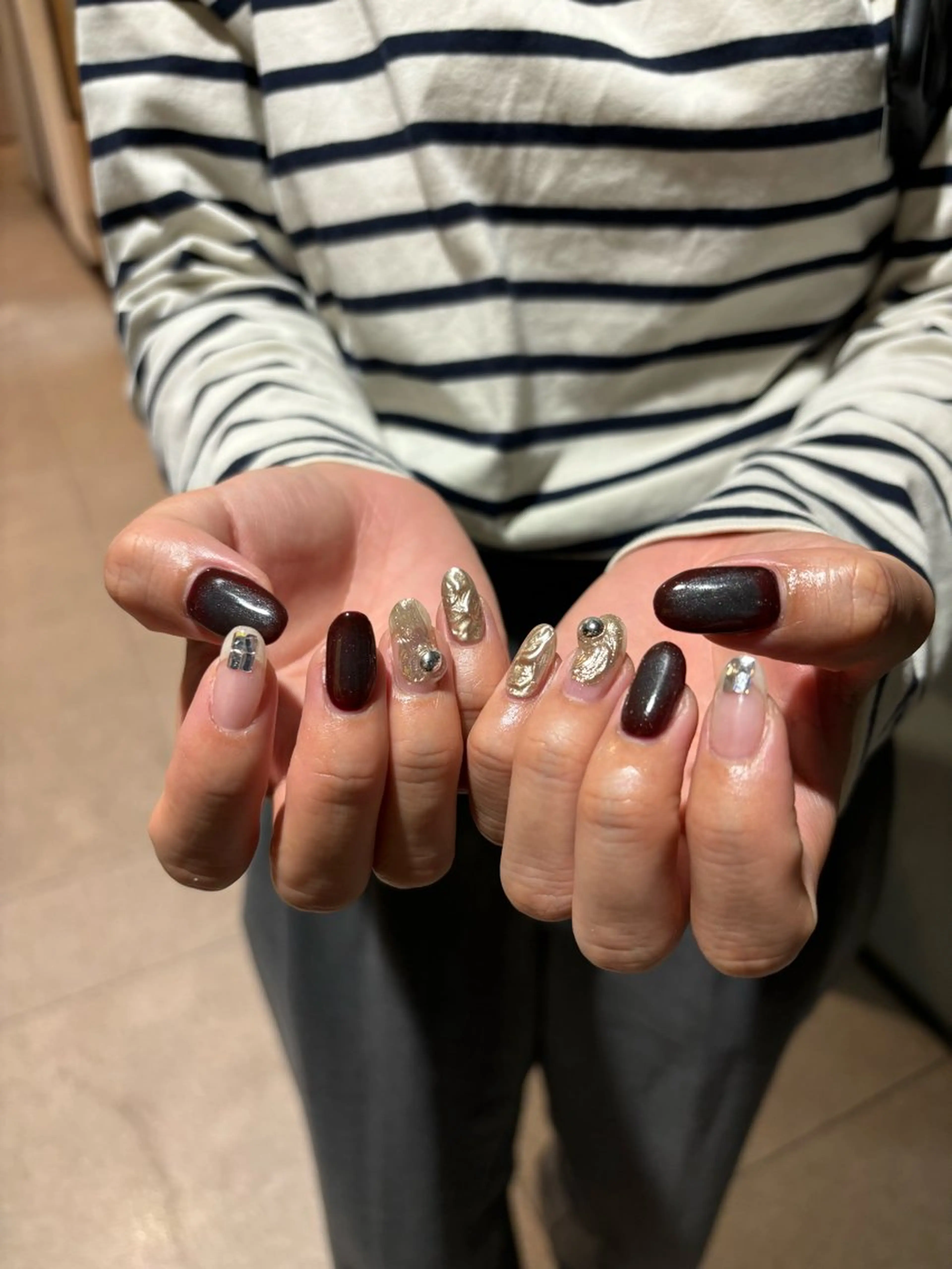 ネイル ハンドネイル ネイルサロンマーノ所属・mano Hanaのネイルデザイン