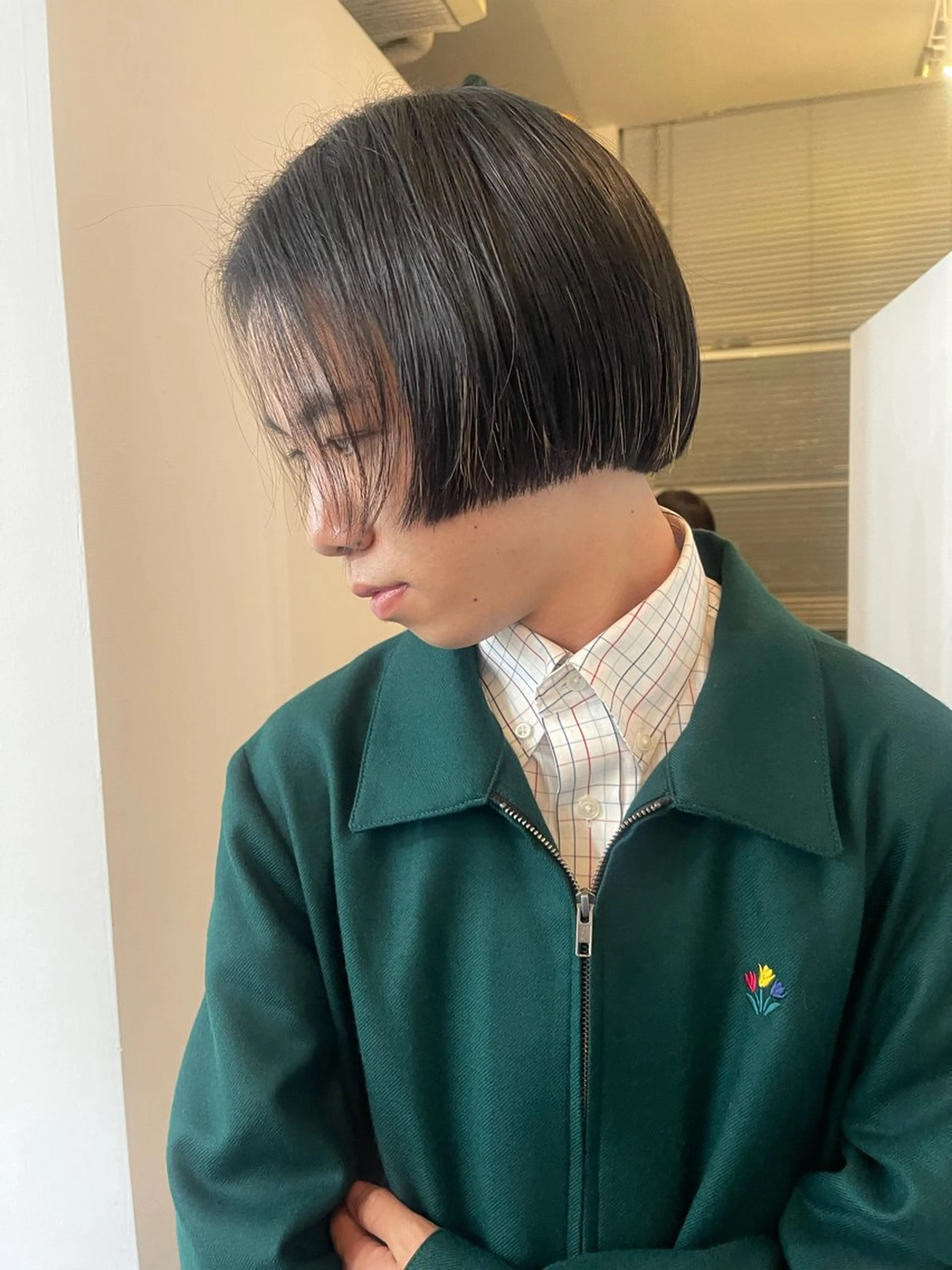 ショート メンズ ボブ ボブ/レイヤー /河内温太のヘアスタイル