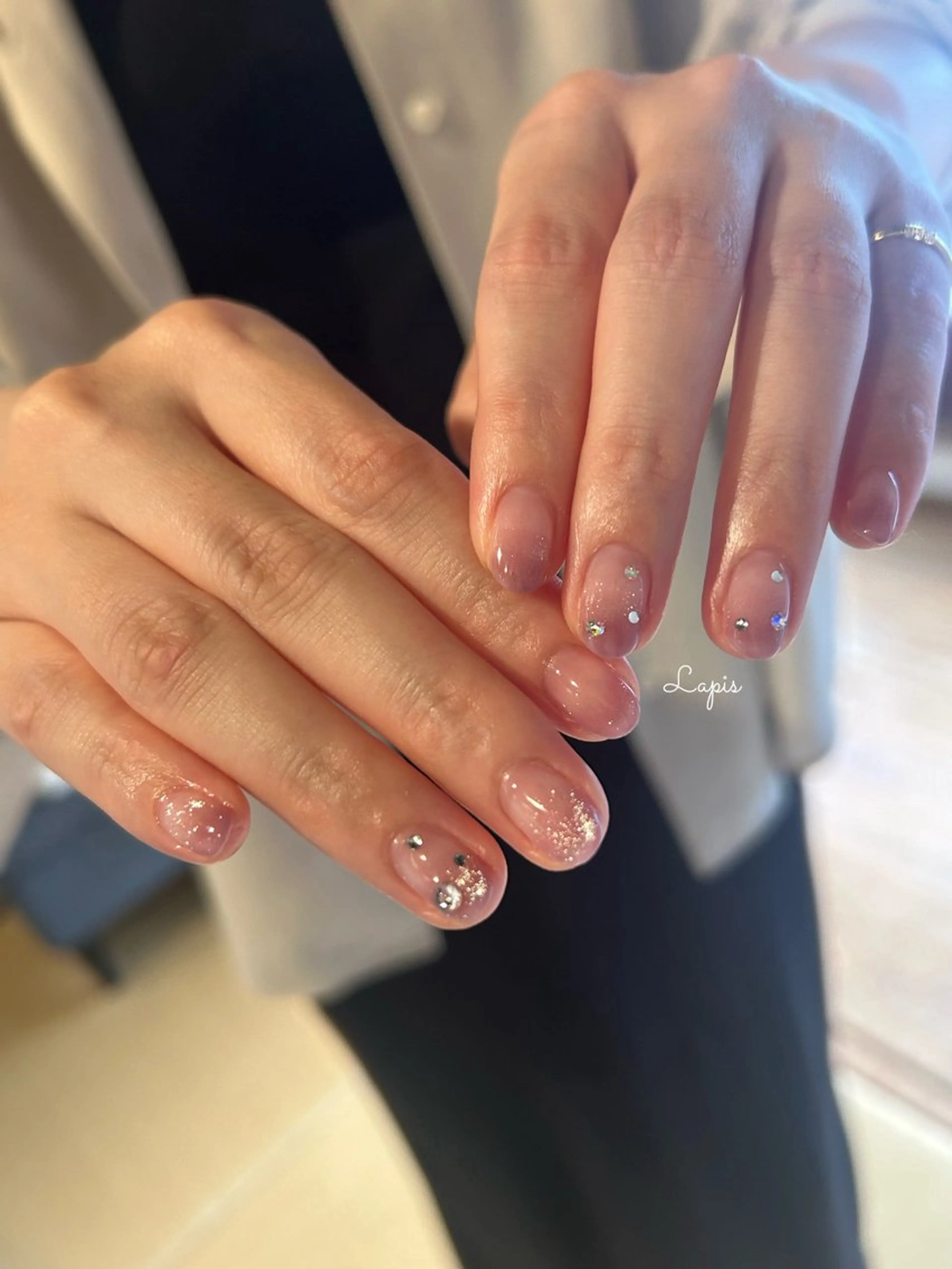 ネイル ハンドネイル Lapis *のネイルデザイン