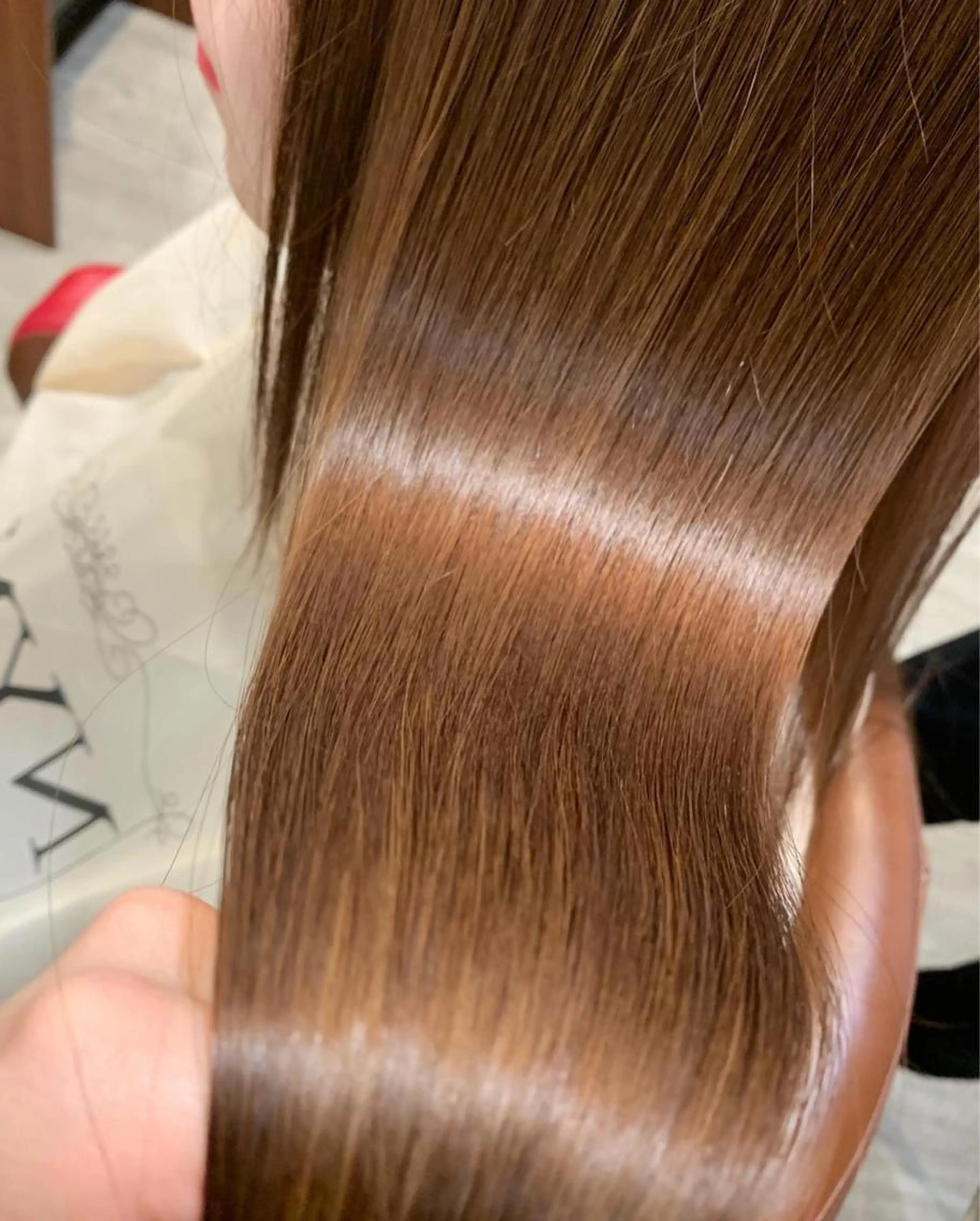 【新規限定/予防美容】カット+髪質改善縮毛矯正+リペアTR ￥17,500の写真