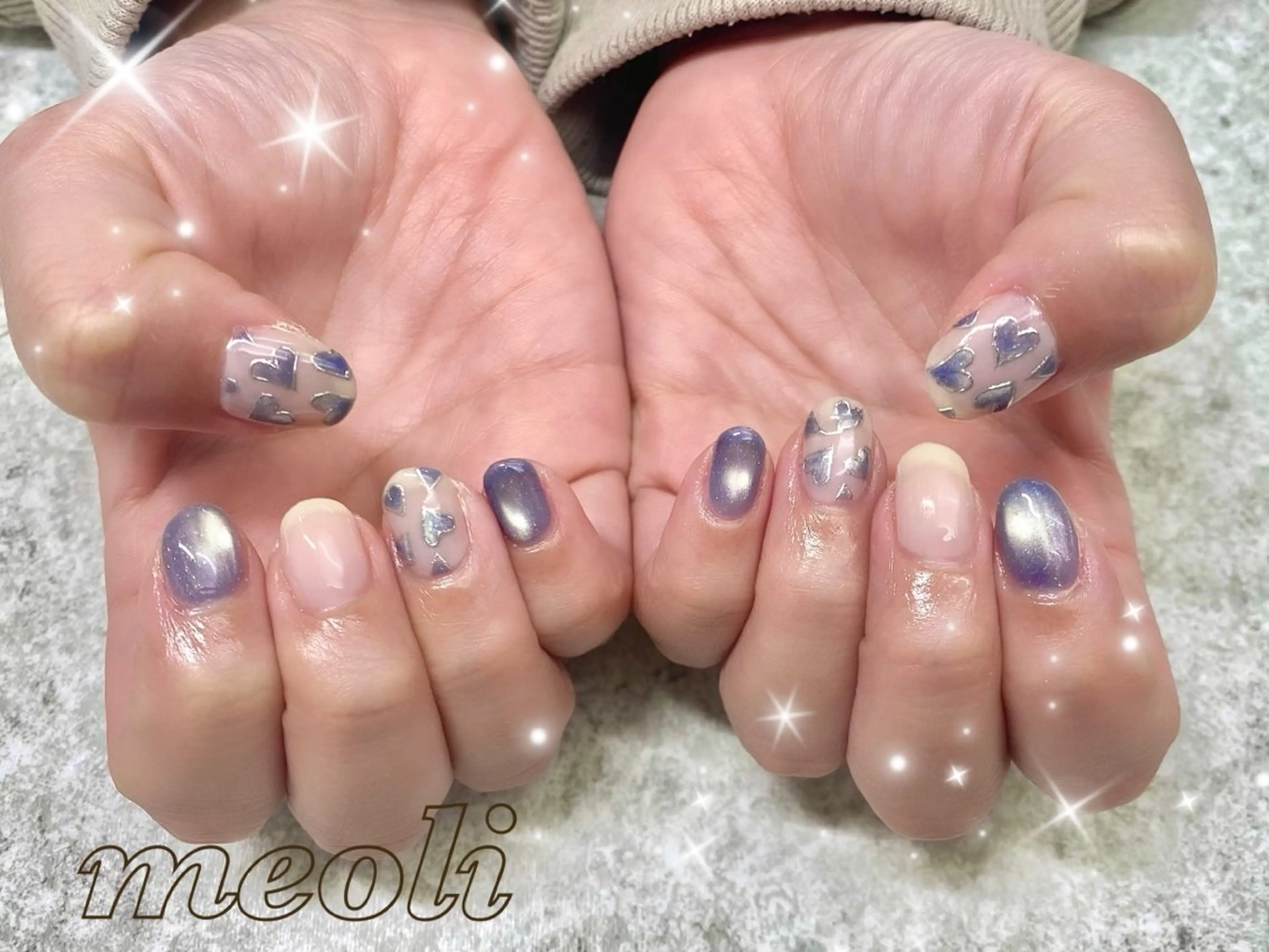 ネイル ハンドネイル nail salon meoli メグのネイルデザイン