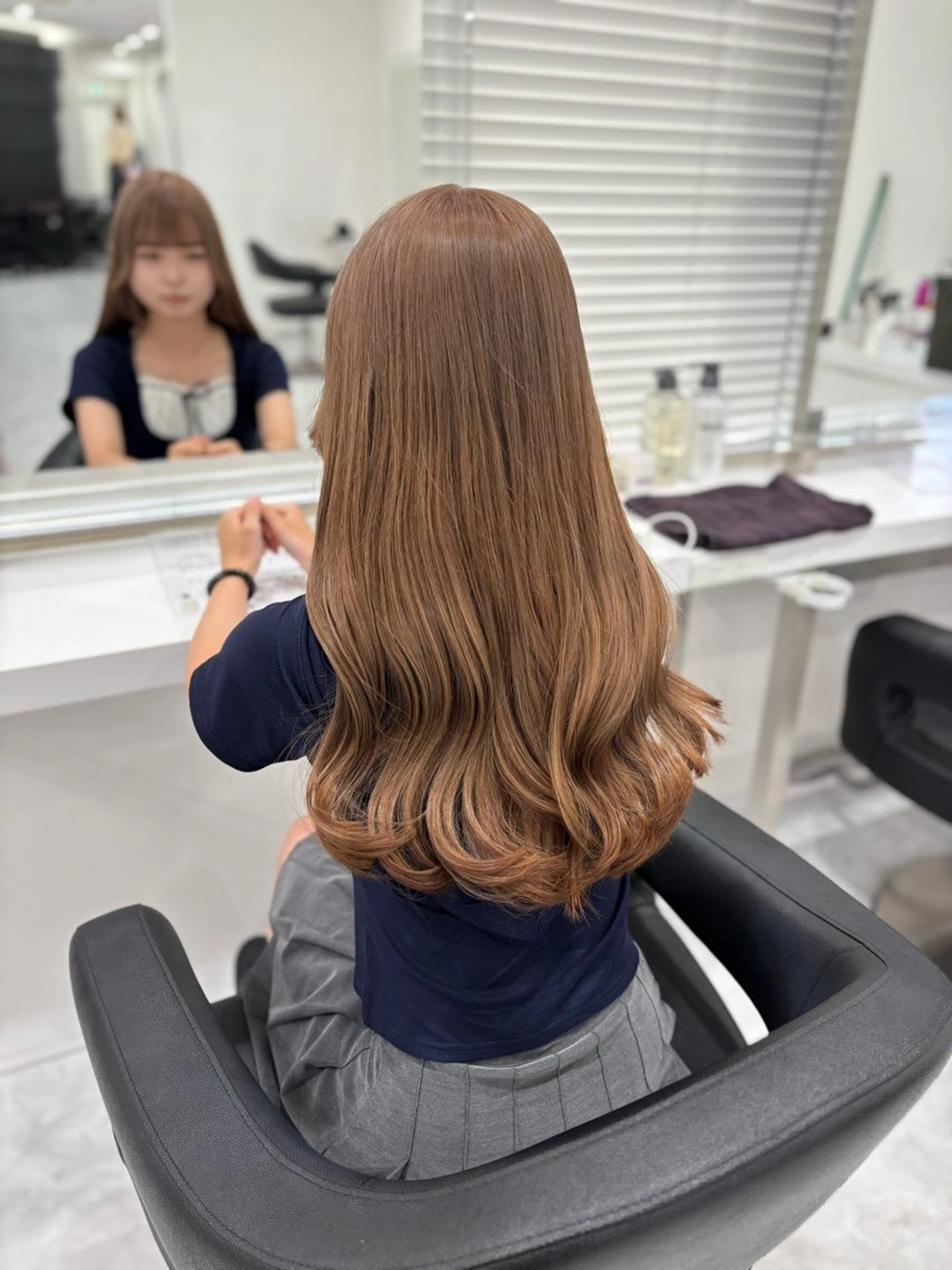 ロング カラー ヘアアレンジ カット ヘアカラー トリートメント 透明感💕今っぽ似合 わせ𝐍𝐨. 𝟏のヘアスタイル