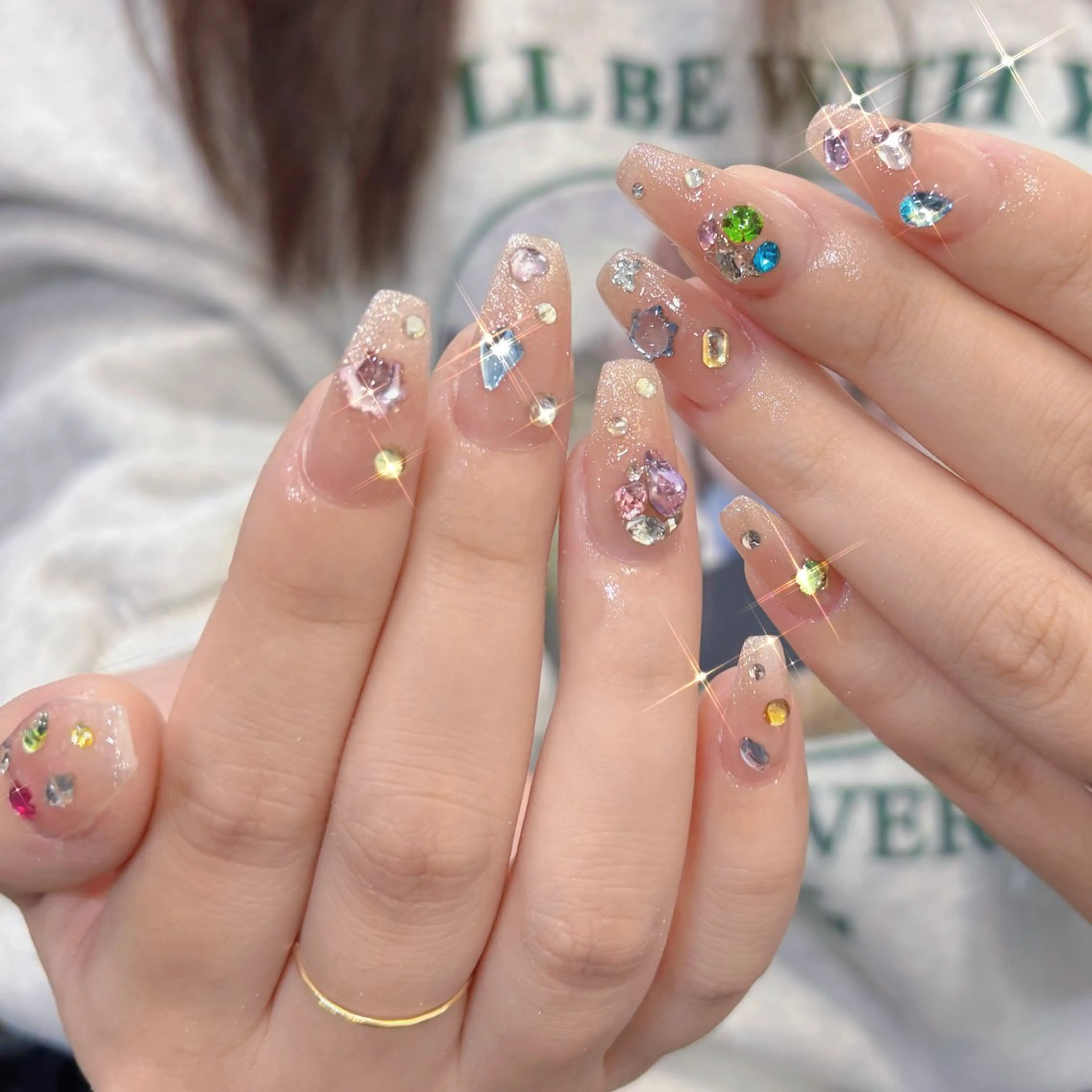 ロング Panda•z nailのネイルデザイン