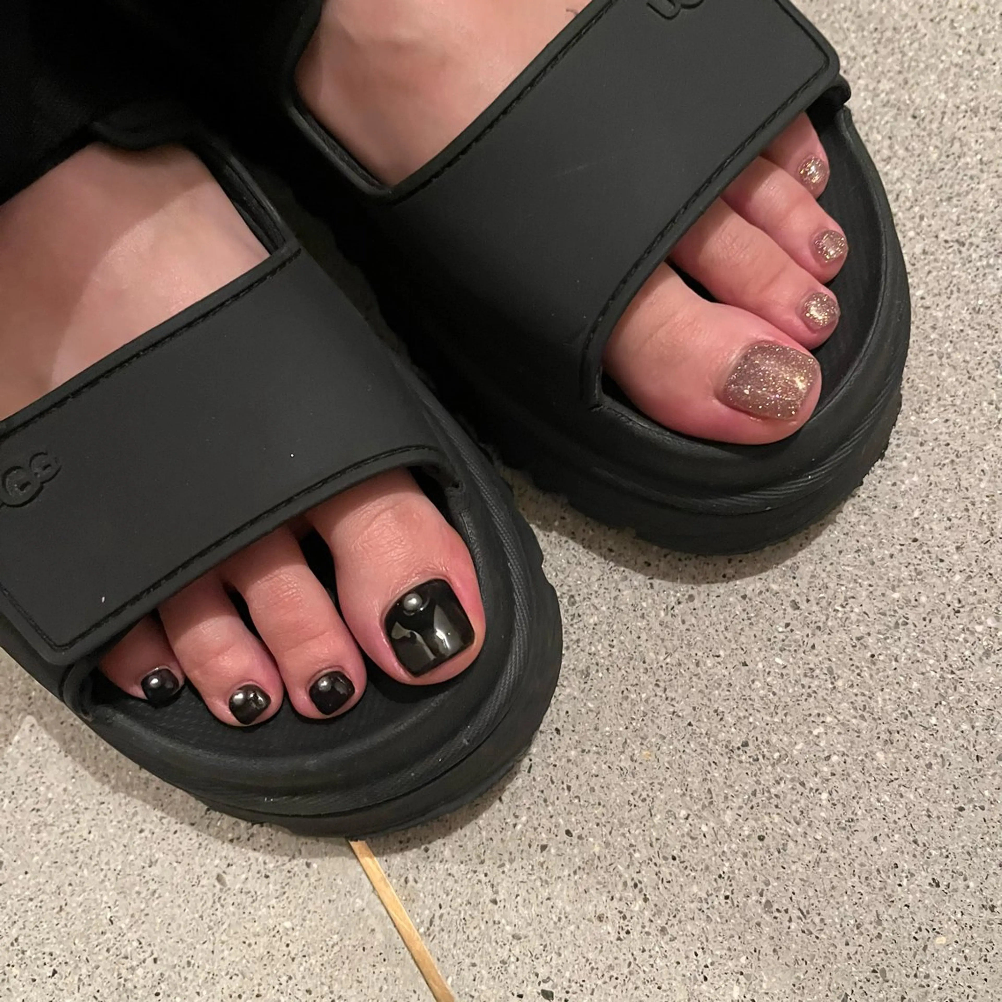 ネイル フットネイル K Aのネイルデザイン