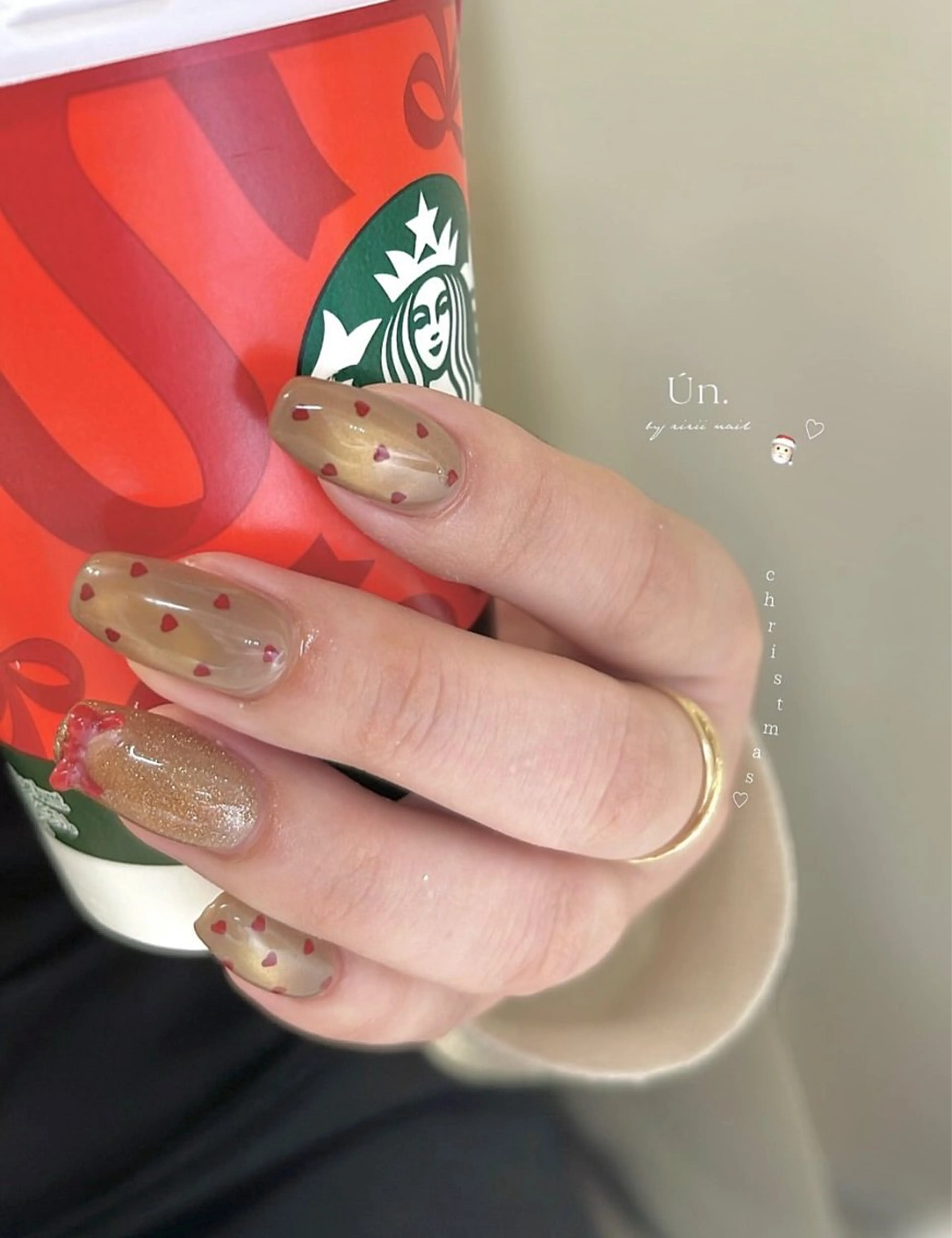 ネイル ジェルネイル 持ち込み ニュアンスネイル パラジェル ワンホンネイル Ún. nail salon所属・Ún nail salonのネイルデザイン