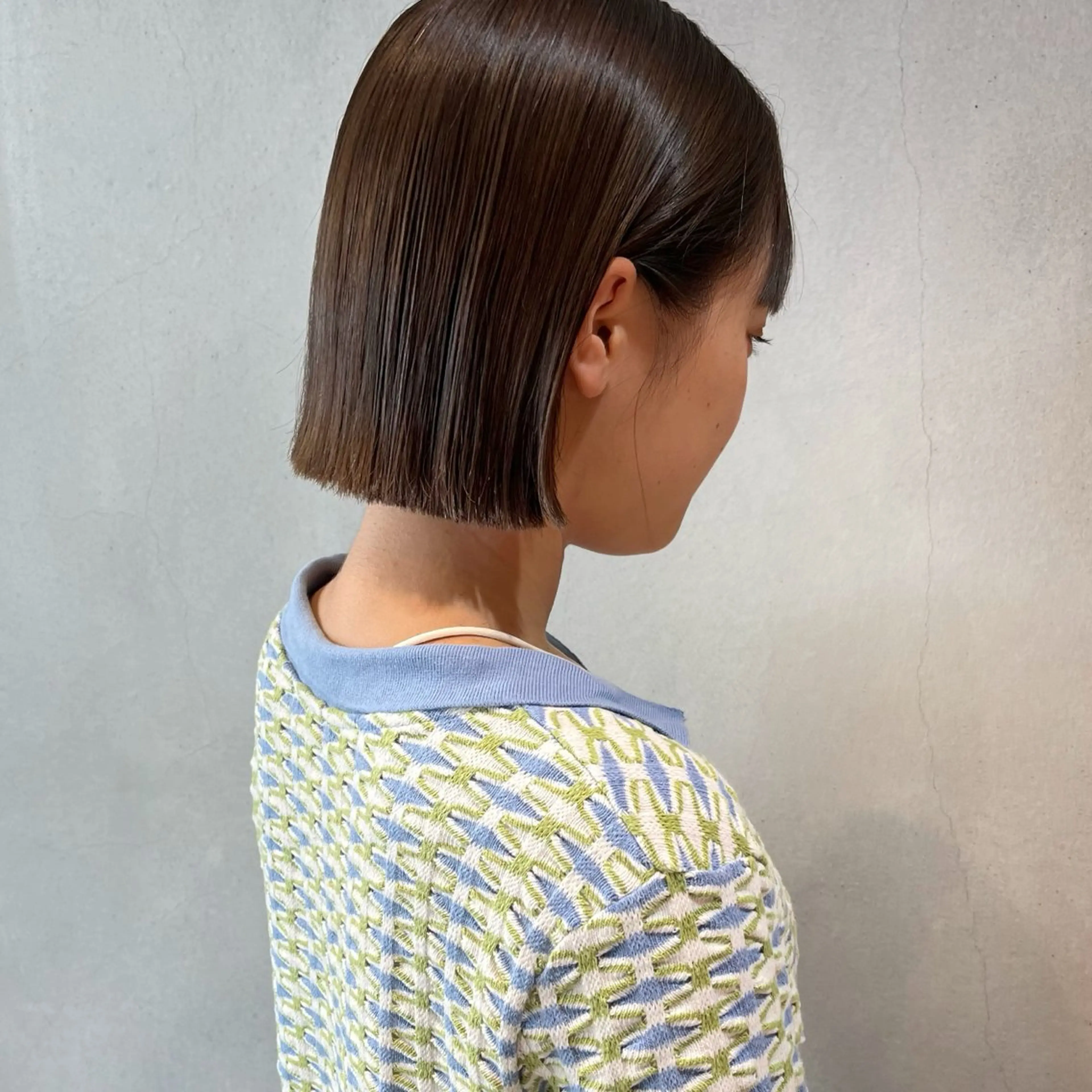 ショート ボブ/透明感カラー /坂口恵梨子のヘアスタイル