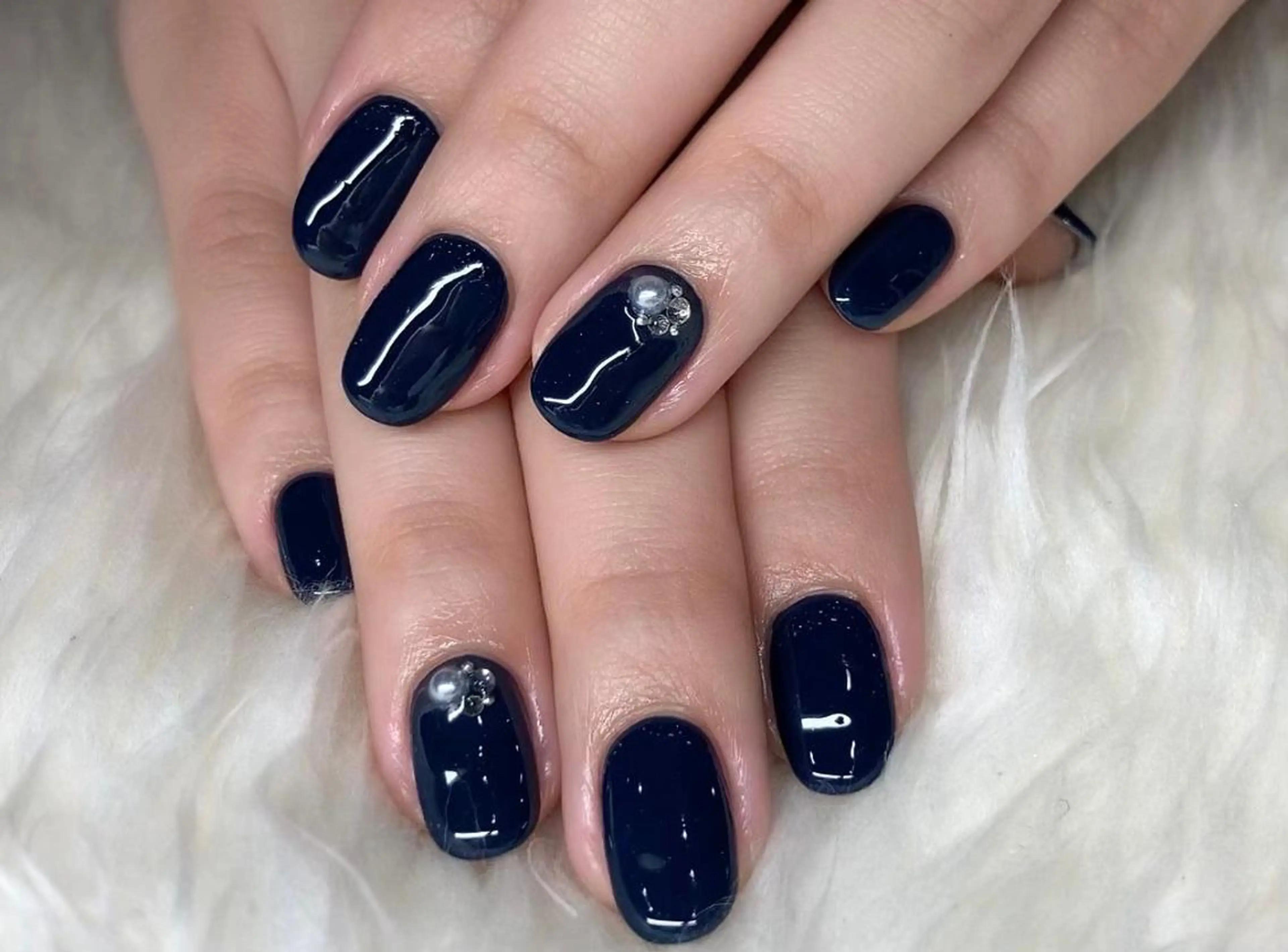 ネイル 長さ出し ジェルネイル 卒業式 韓国ネイル マグネットネイル Nail&eye Belire 新宿のネイルデザイン