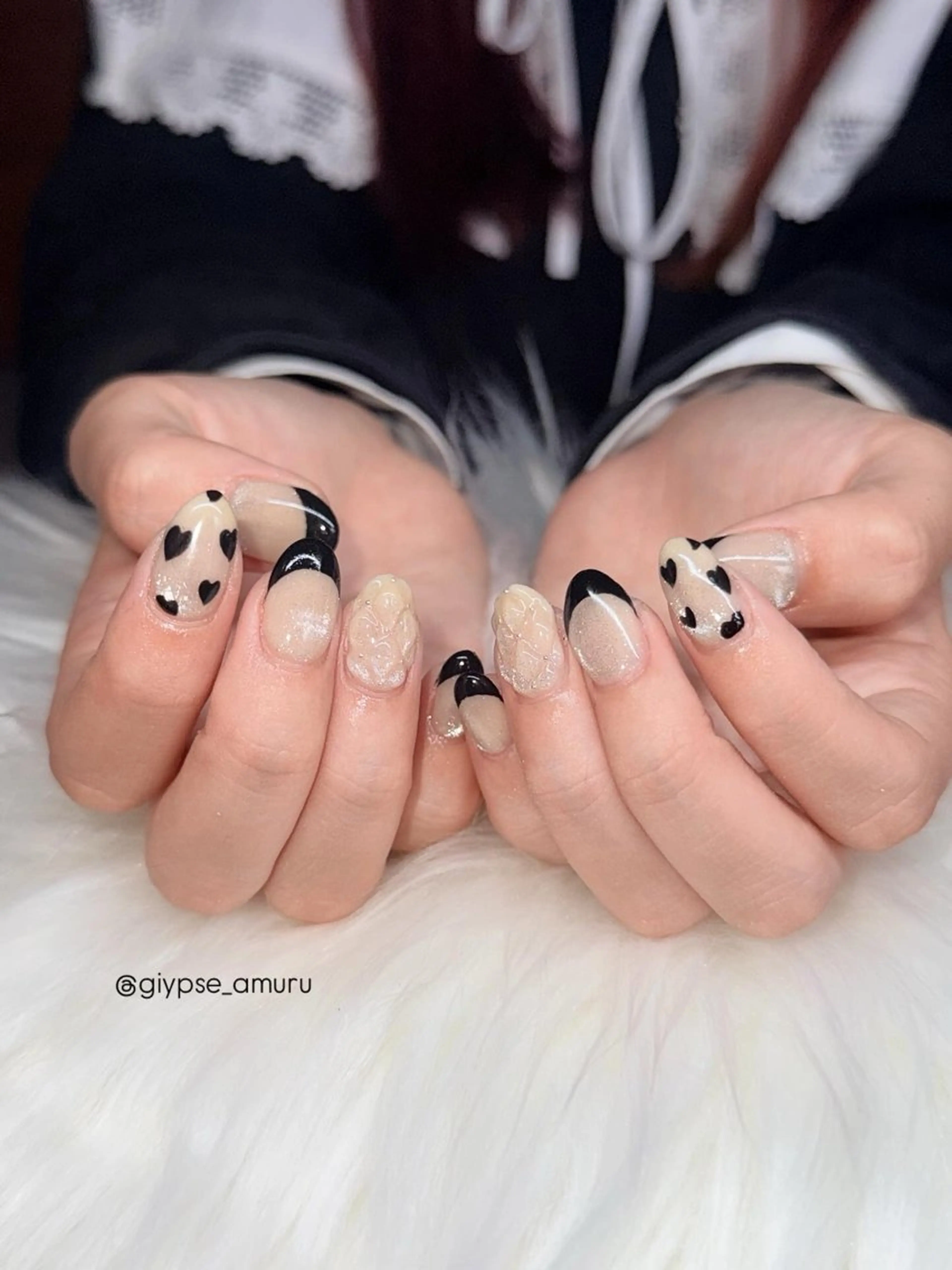 ネイル ハンドネイル Giypsē amuruのネイルデザイン