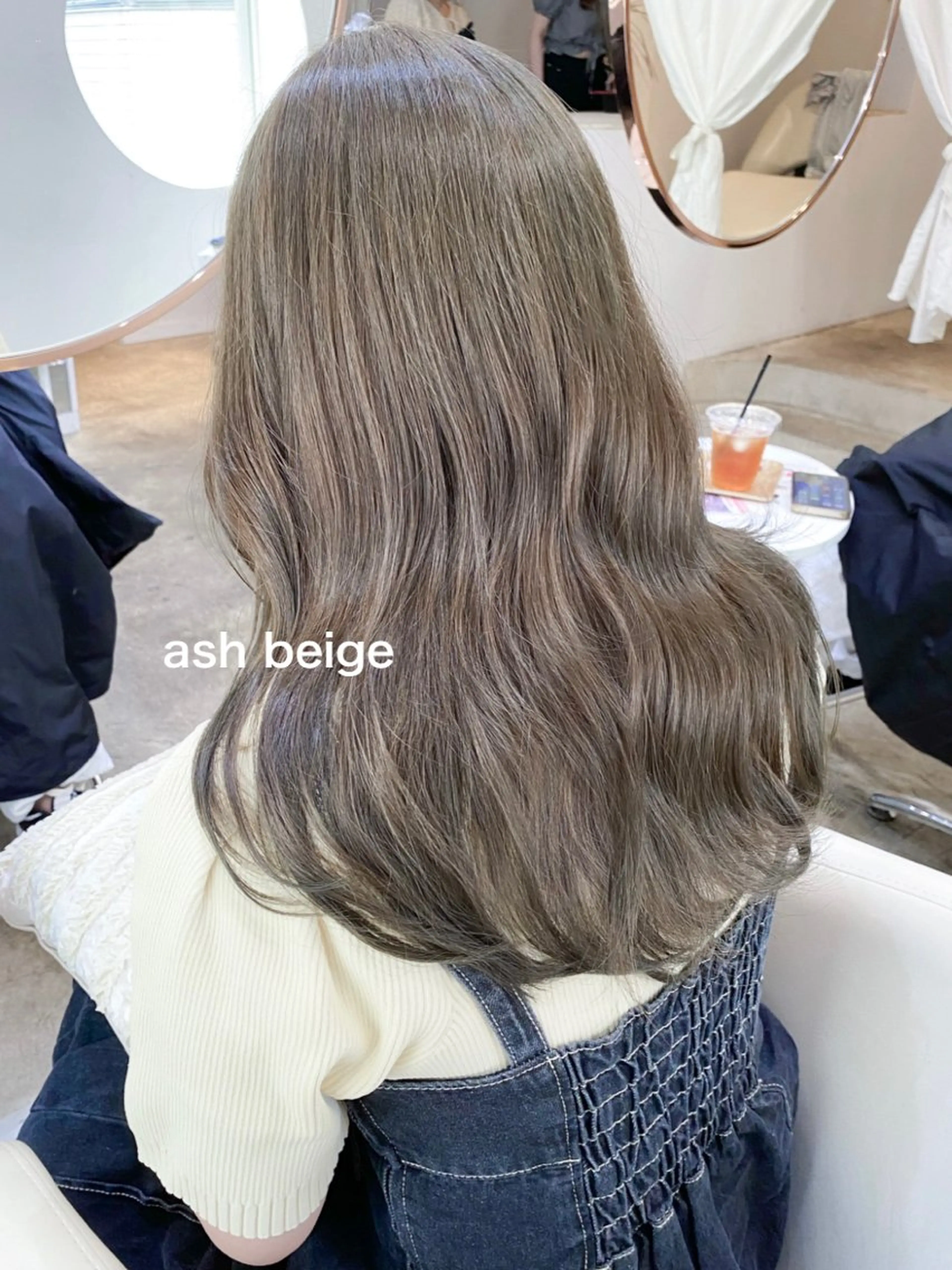 ミディアム カラー カット ヘアカラー トリートメント kohana 🎀韓国ヘア🎀🤍のヘアスタイル