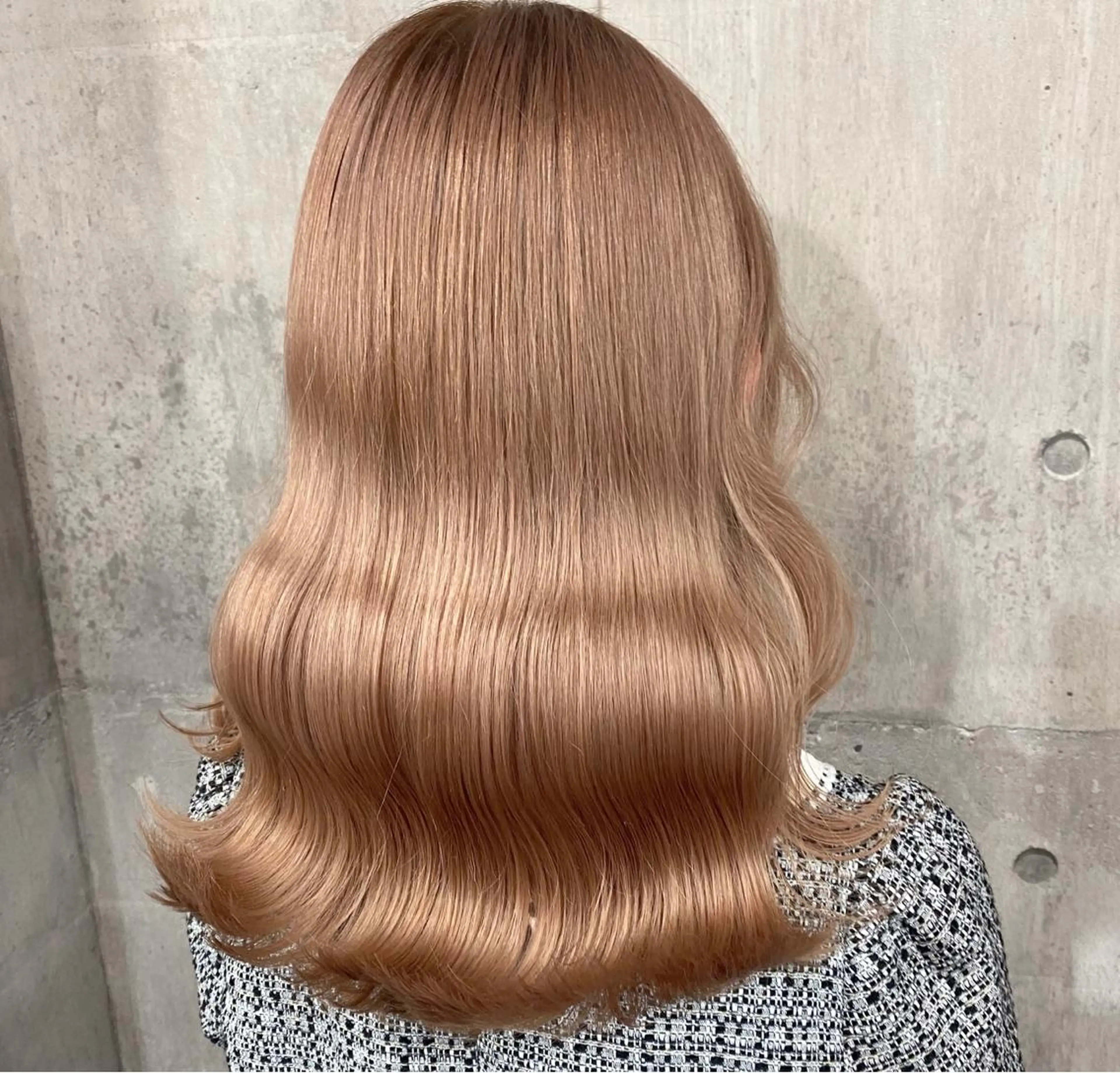 セミロング カラー SHURI❤️🔥 中/韓mix ♡のヘアスタイル